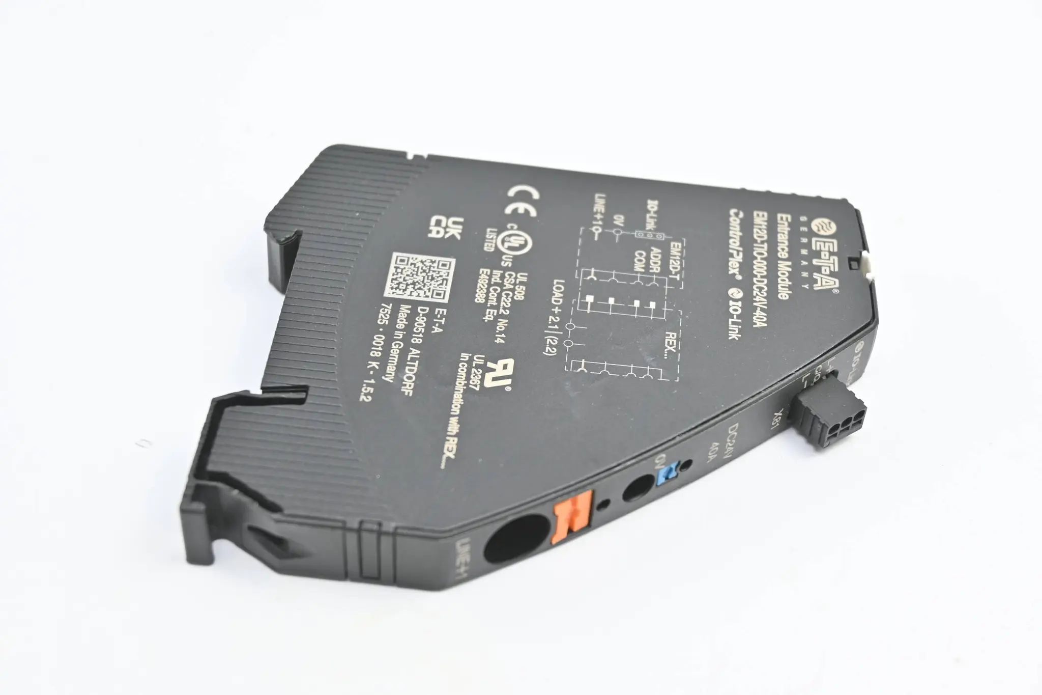 Produktfoto 1 von ETA Einspeisemodul EM12D-TIO-000-DC24V-40A