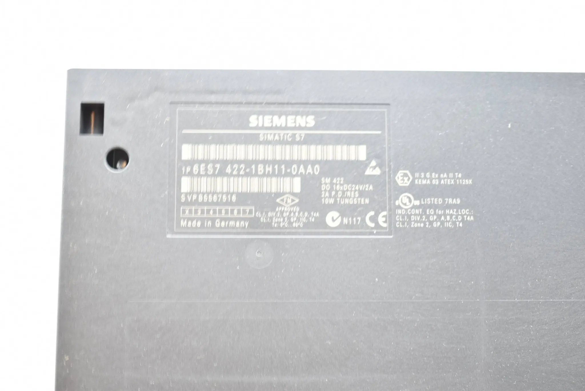 Produktfoto 1 von Siemens simatic S7 Signalmodul 6ES7 422-1BH11-0AA0 ( 6ES7422-1BH11-0AA0 ) FS.02