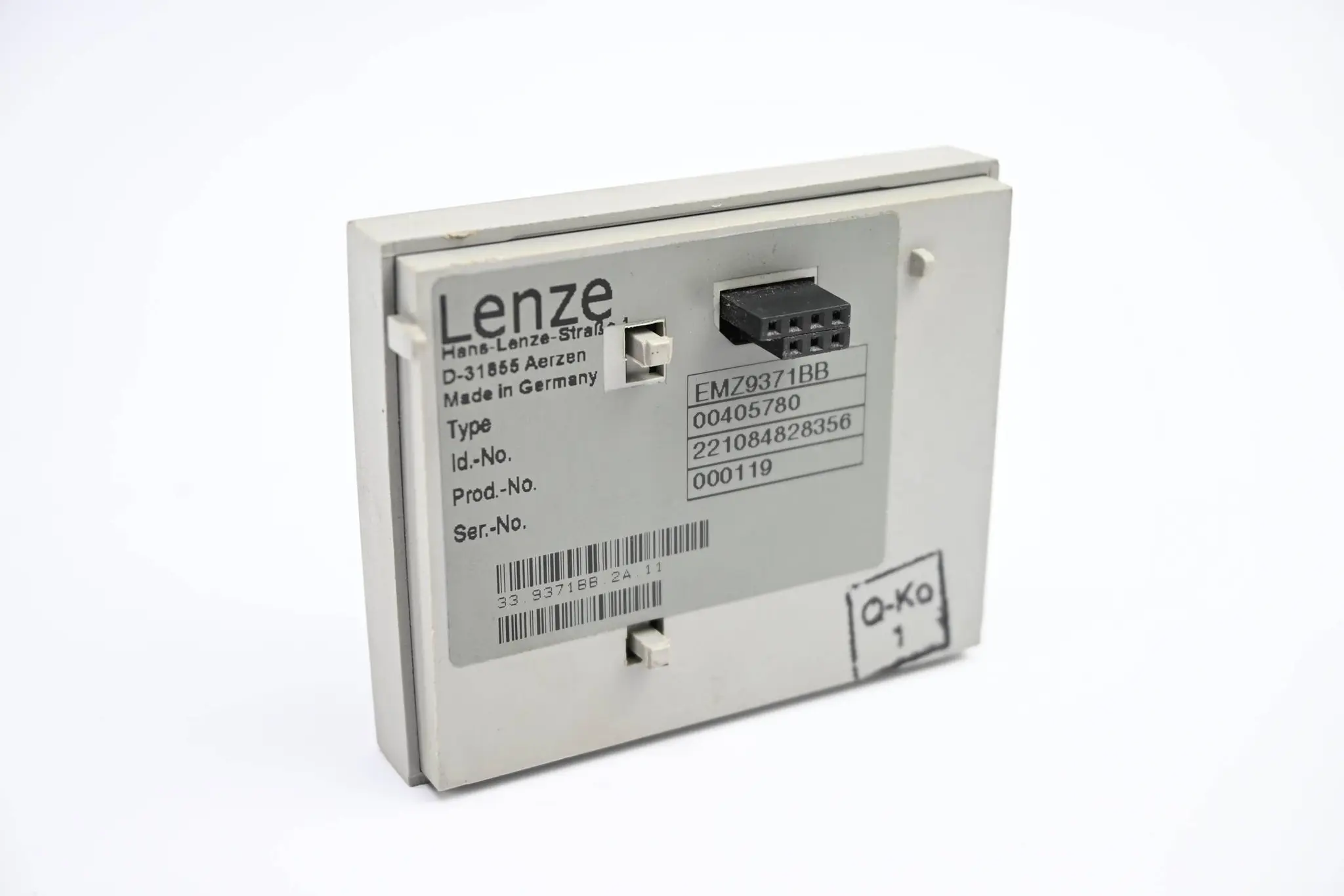 Produktfoto 1 von Lenze Bedienmodul EMZ9371BB ( 00405780 )