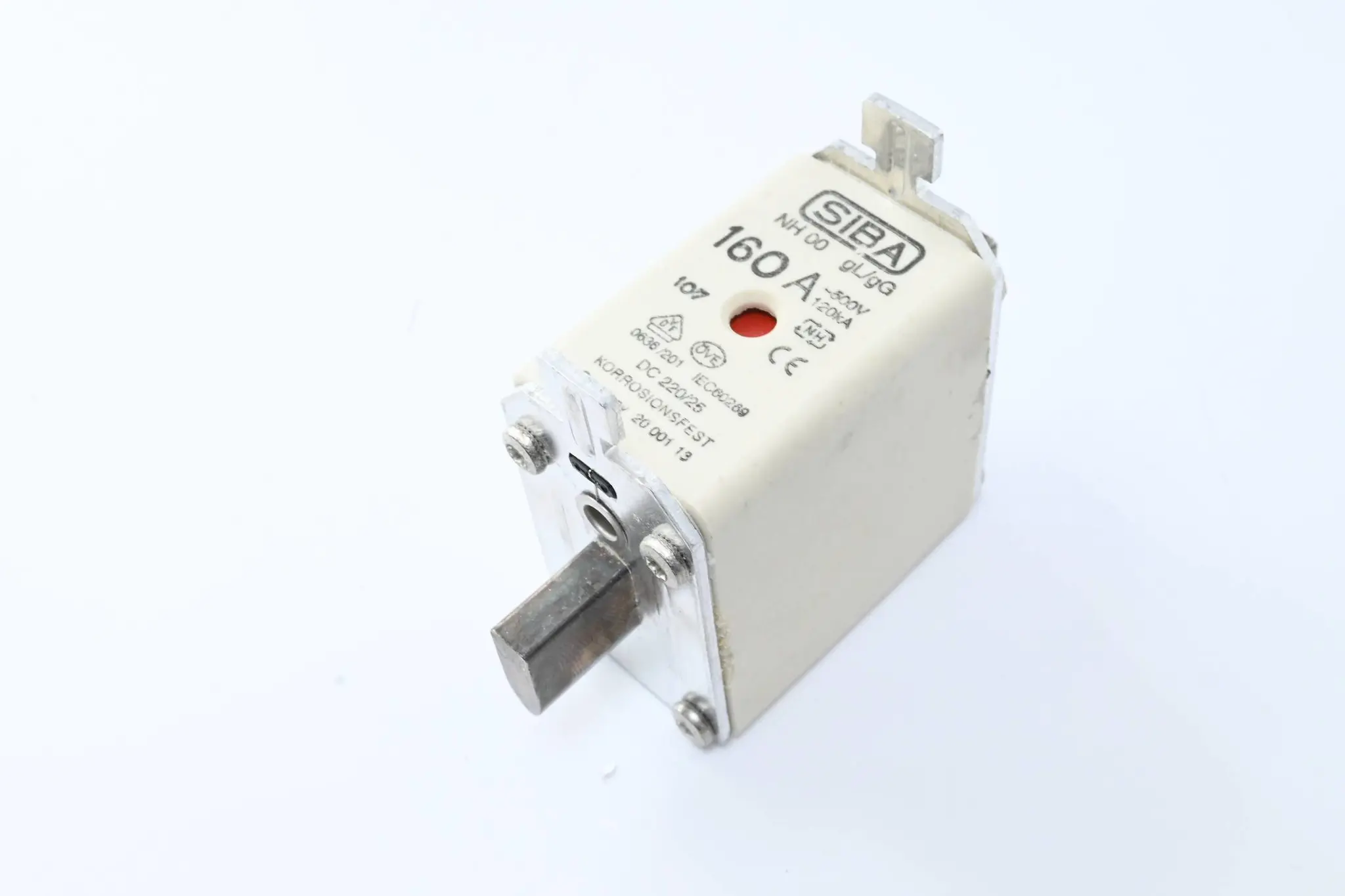 Produktfoto 1 von Siba Sicherungseinsätze Fuse-links NH000 160A ( 160092 ) 3 Stück