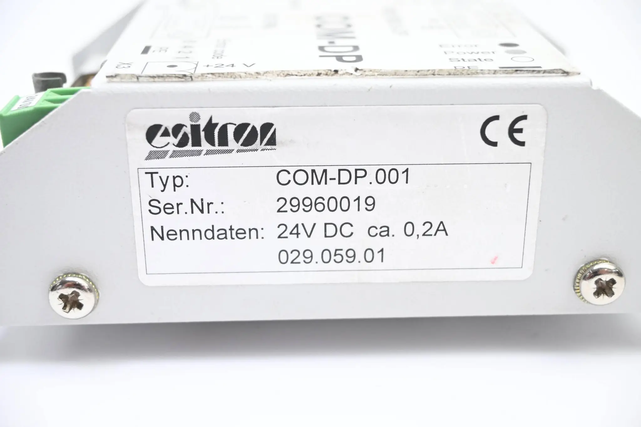 Produktfoto 1 von Esitron Feldbusmodul COM-DP.001 ( 029.059.01 )