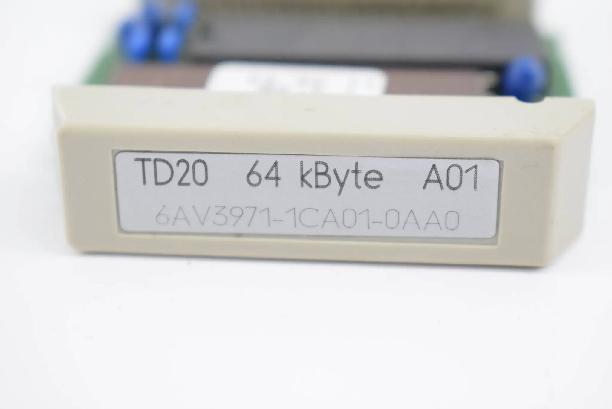 Produktfoto 1 von Siemens Einschubmodul TD20 64kByte 6AV3 971-1CA01-0AA0 ( 6AV3971-1CA01-0AA0 )