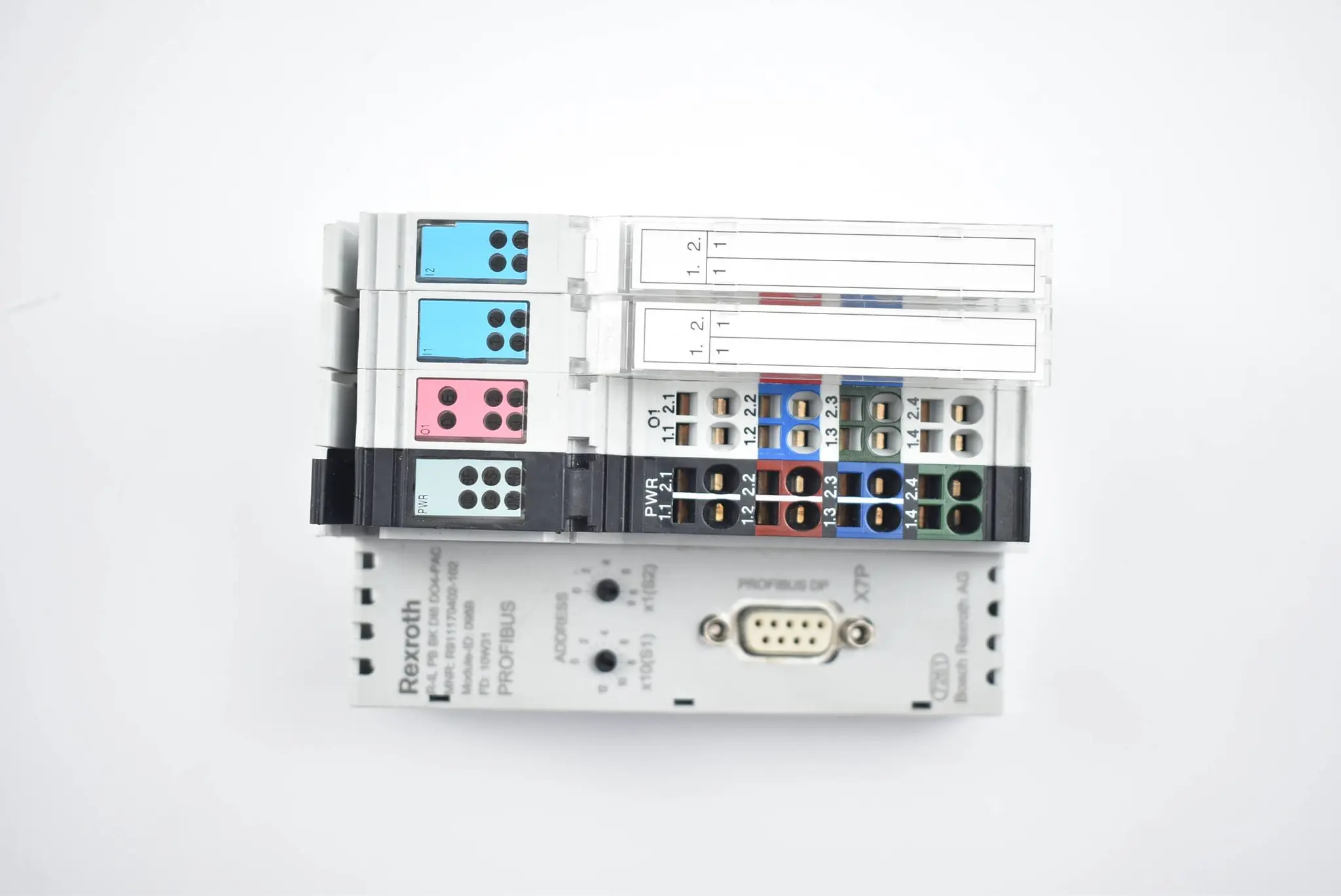 Produktfoto 1 von Rexroth Profibus-Koppler R-IL PB BK DI8 DO4-PAC ( R911170402-102 )