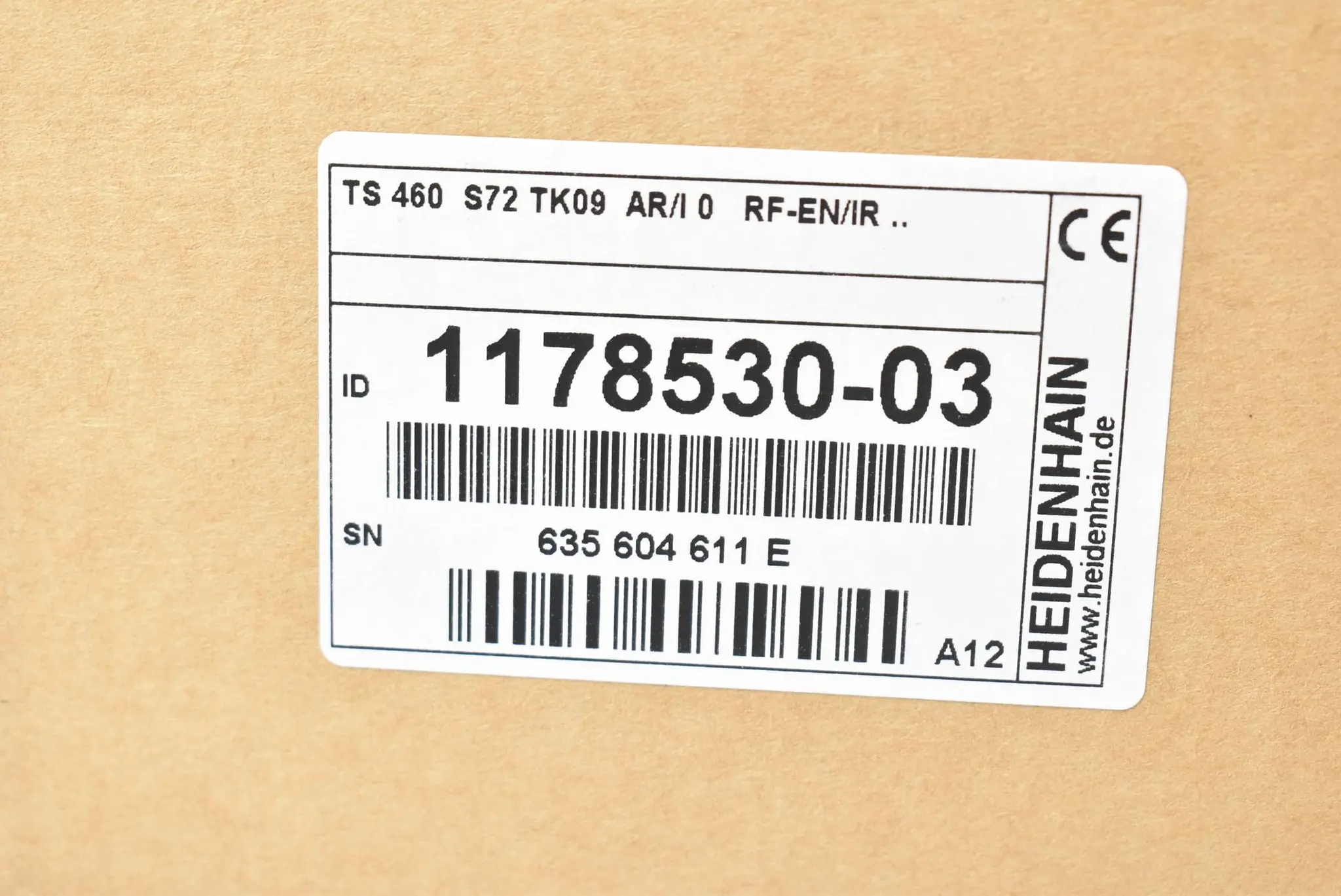 Produktfoto 1 von Heidenhain Schaltendes 3D - Tastsystem TS 460 ( 1178530-03  ) Vers. A12
