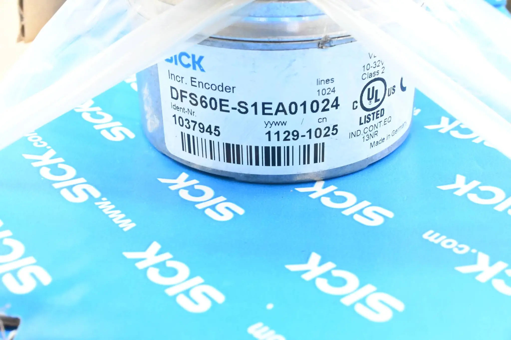 Produktfoto 1 von Sick Inkremental-Encoder DFS60E-S1EA01024 ( 1037945 )