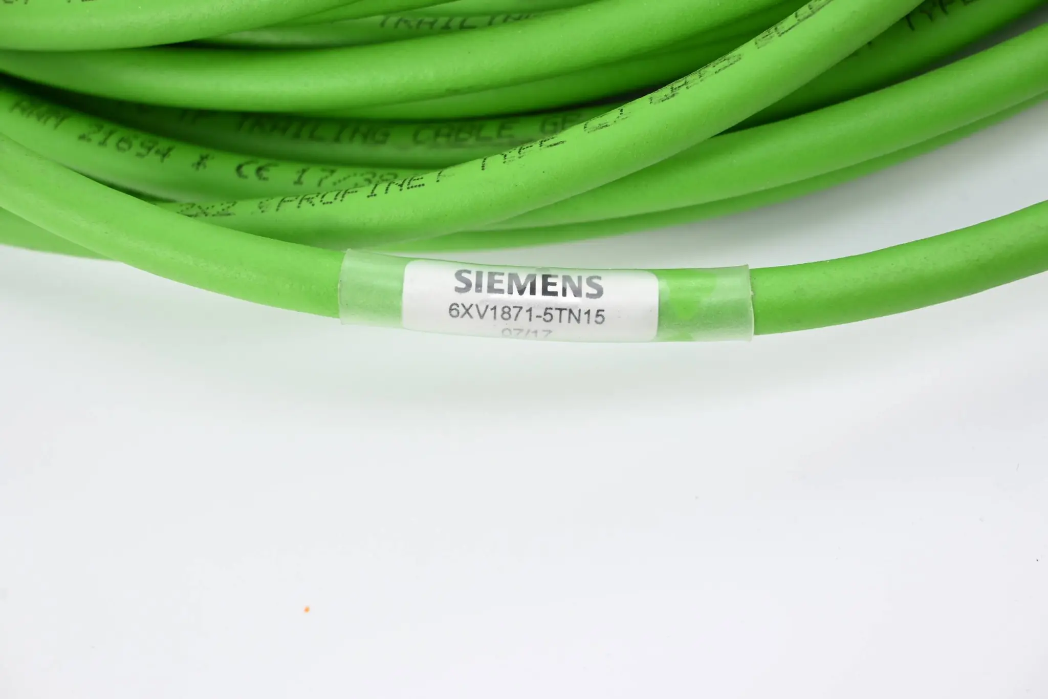 Produktfoto 1 von Siemens IE connecting Cable M12-180/IE 6XV1871-5TN15 ( 6XV1 871-5TN15 ) 15,0m