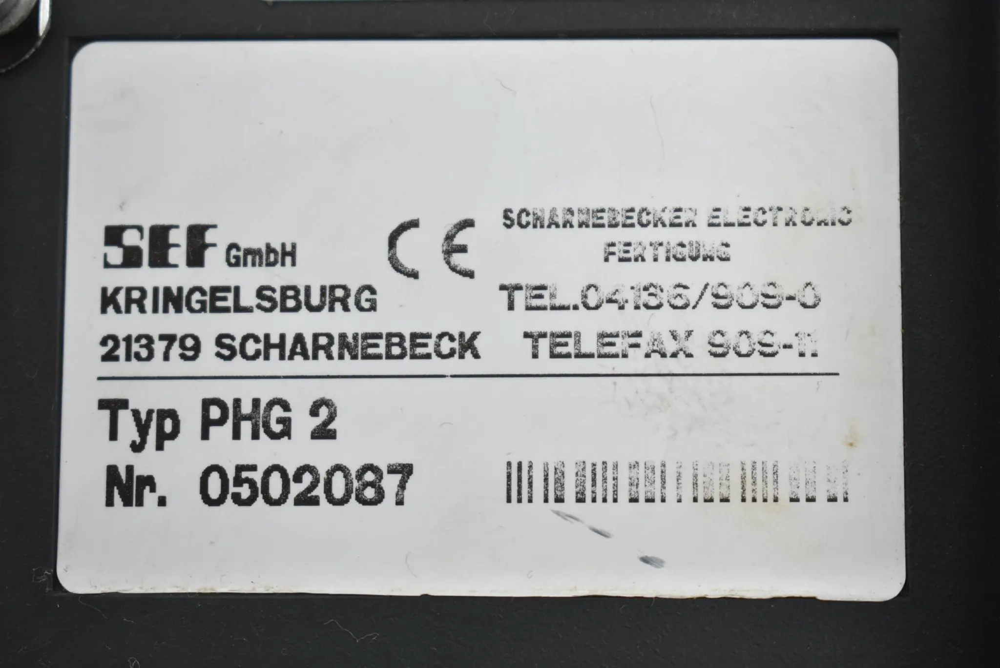 Produktfoto 1 von SEF Roboter Teachpanel PHG 2 inkl. Kabel