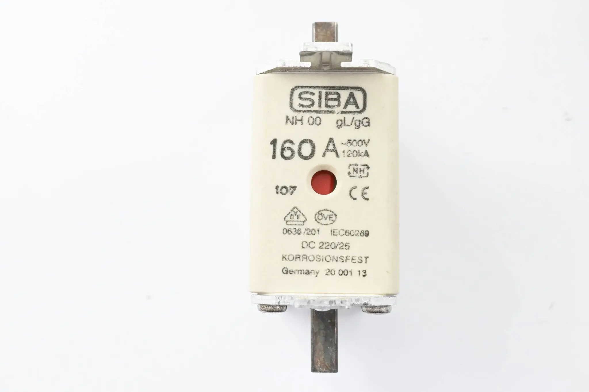 Produktfoto 1 von Siba Sicherungseinsätze Fuse-links NH000 160A ( 160092 )