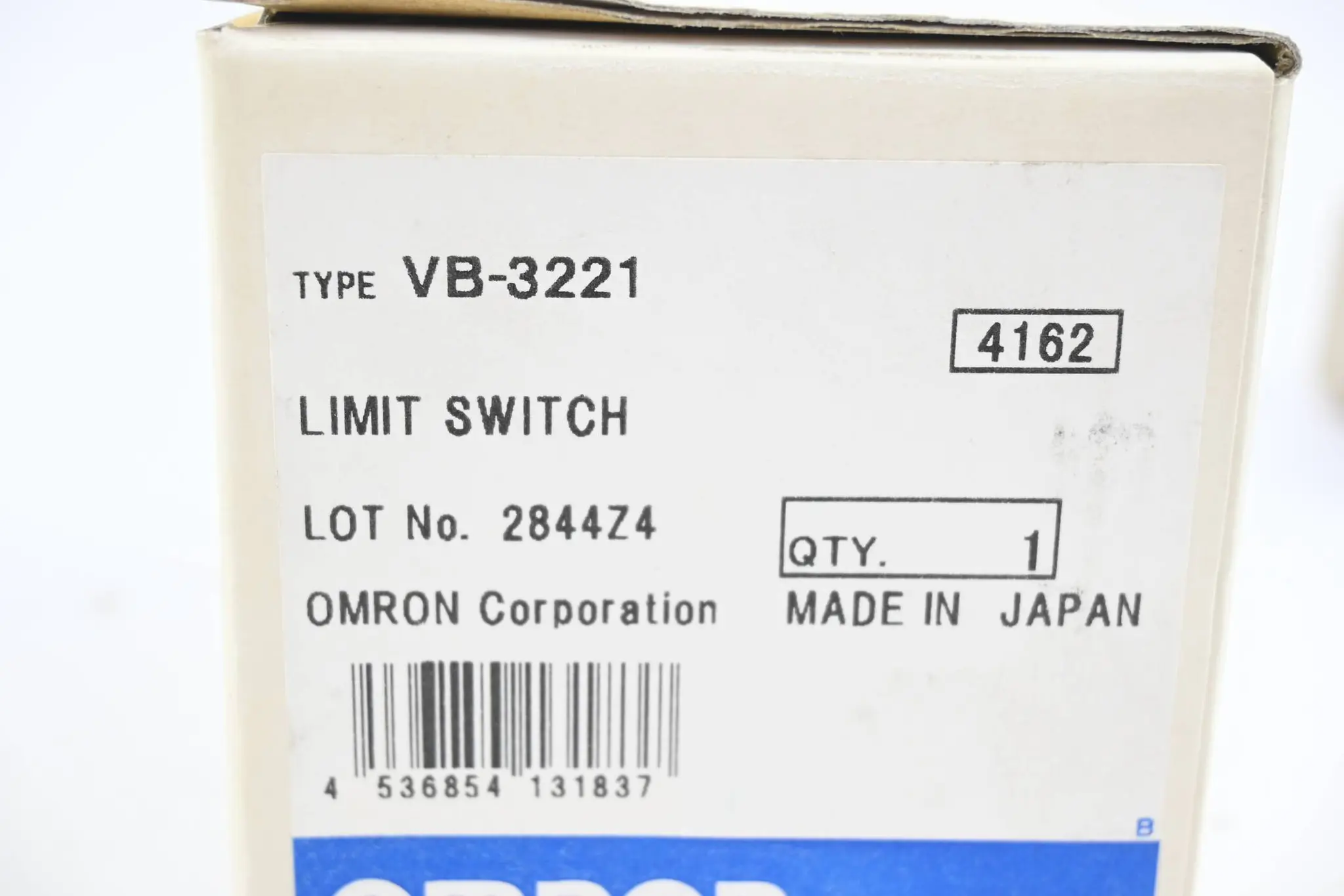 Produktfoto 1 von Omron Endschalter mit Rollenstößel VB-3221