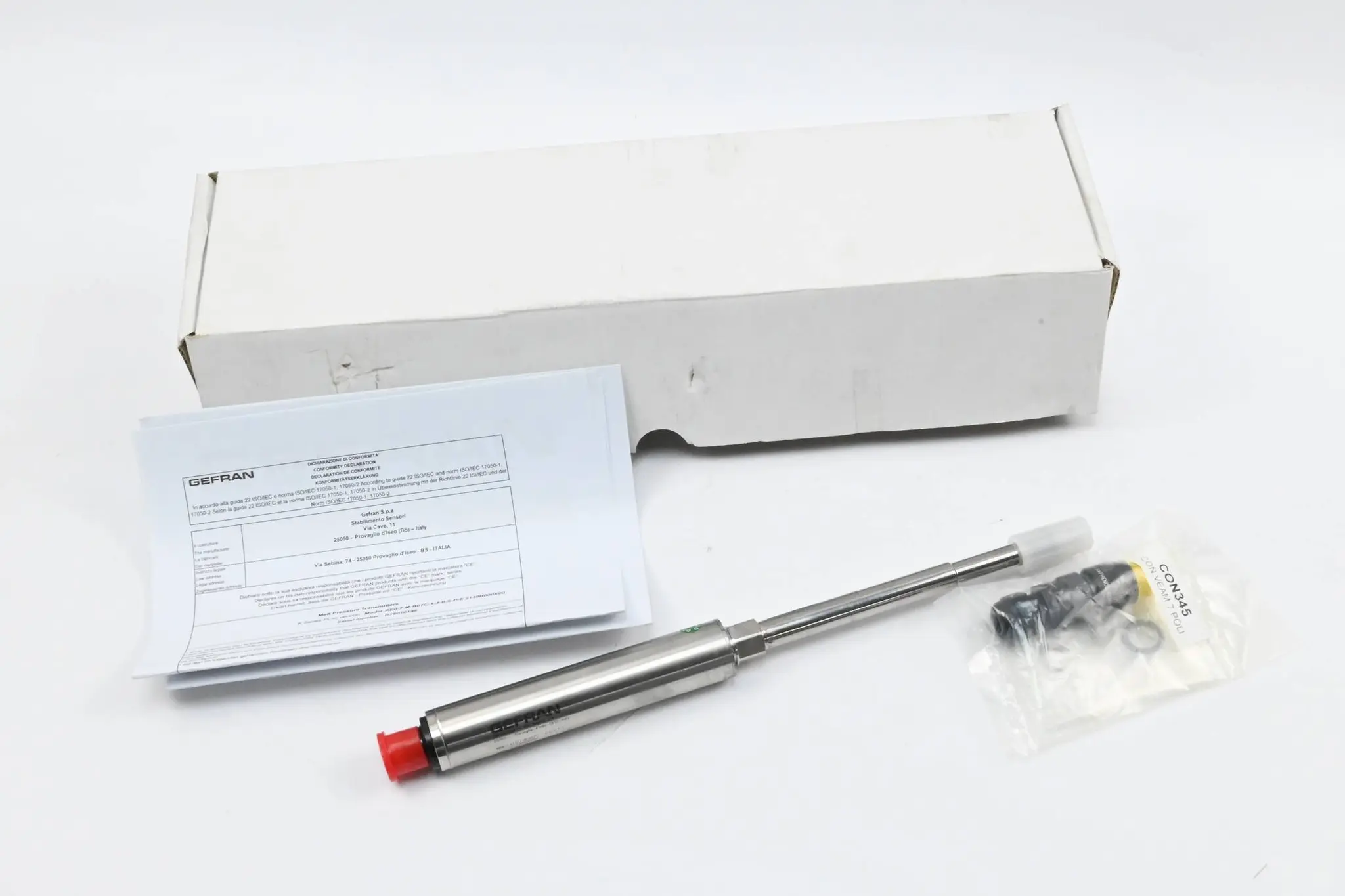 Produktfoto 1 von Gefran Massedrucksensor F062538 ( KE0-7-M-B07C-1-4-0-S-P-E 2130H000X00 )