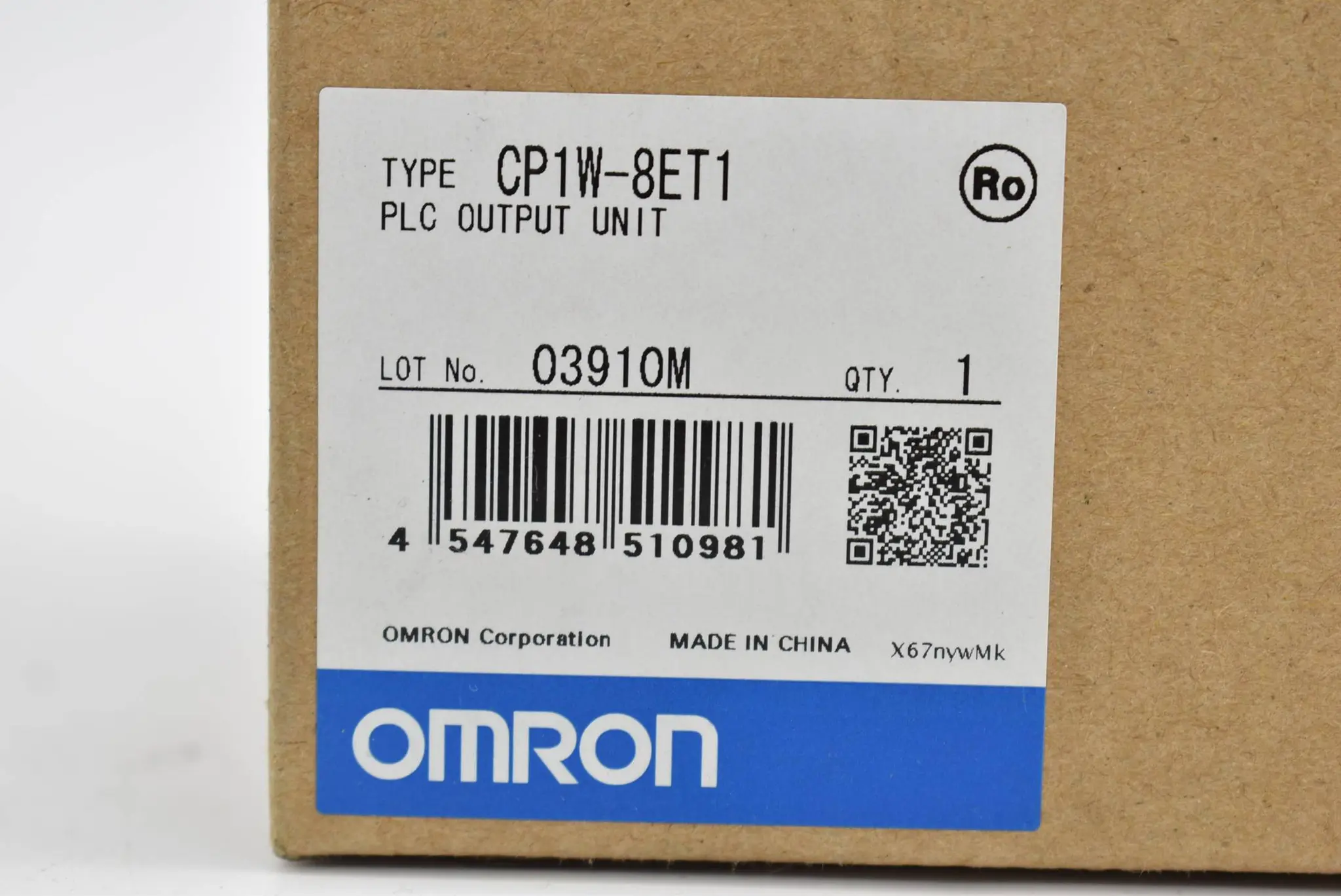 Produktfoto 1 von Omron PLC output unit CP1W-8ET1
