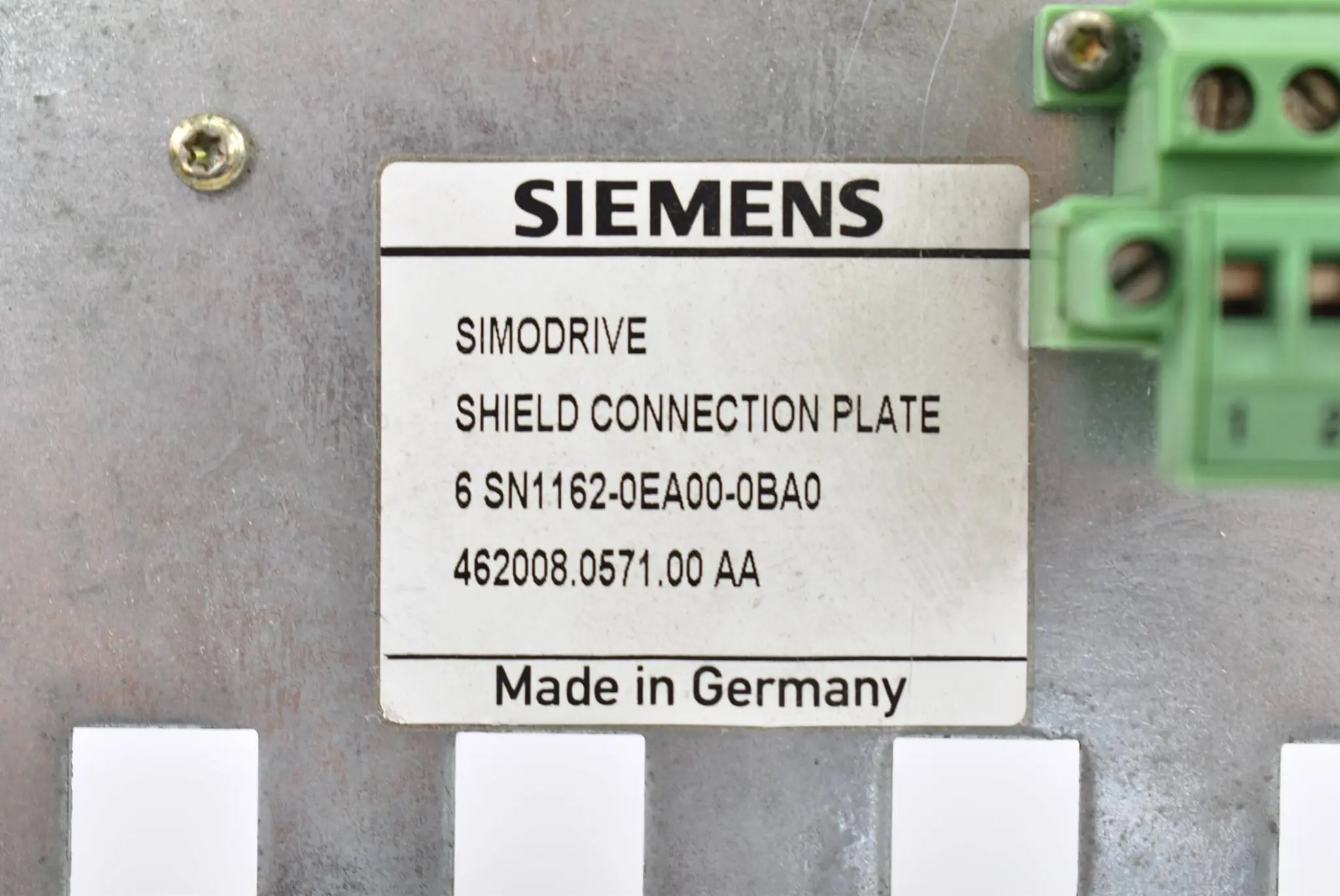 Produktfoto 1 von Siemens simodrive Schirmanschlussbl. 6SN1 162-0EA00-0BA0 ( 6SN1162-0EA00-0BA0 )