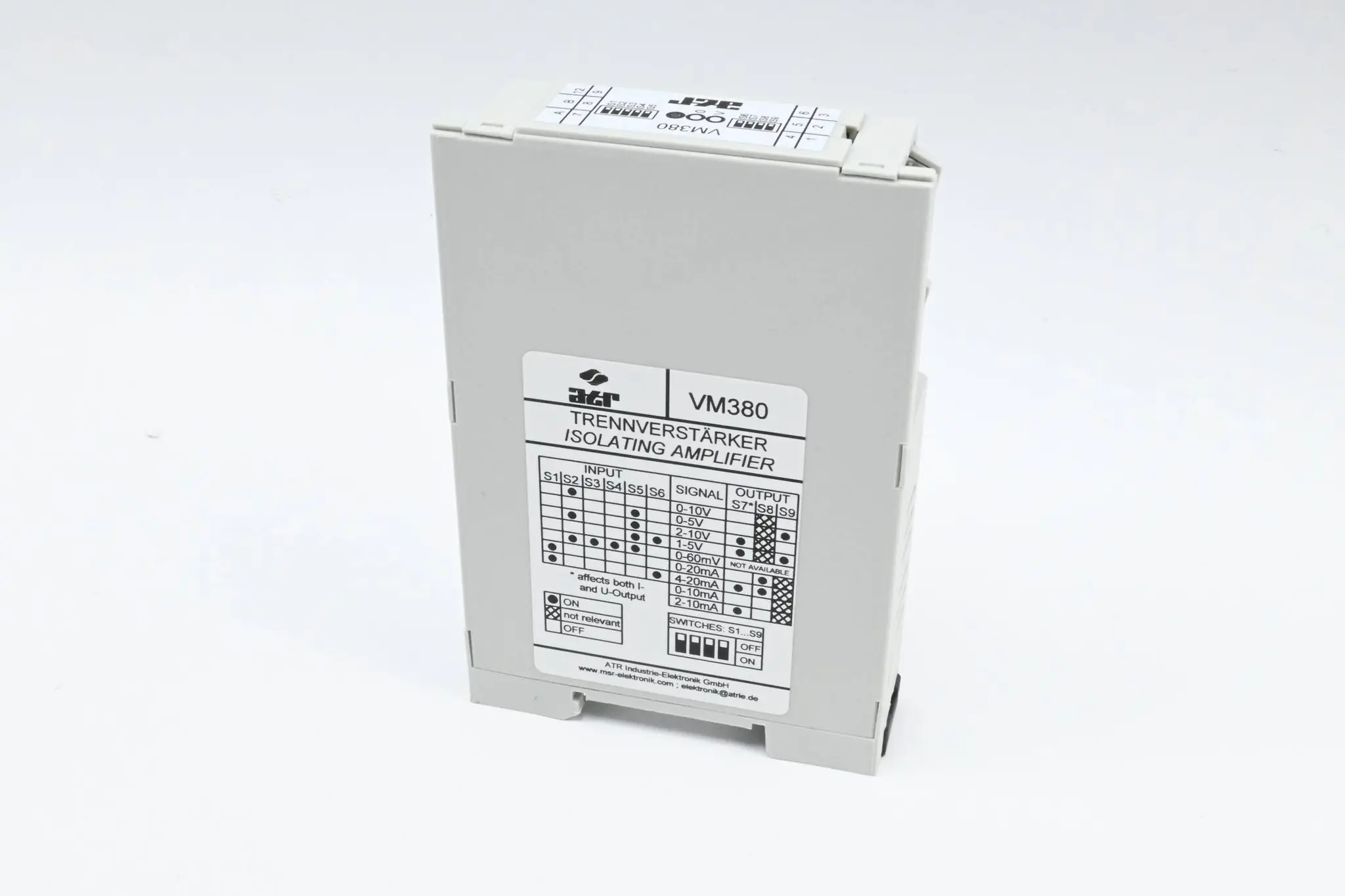 Produktfoto 1 von ATR Trennverstärker Vers. 19-255V AC/DC VM380