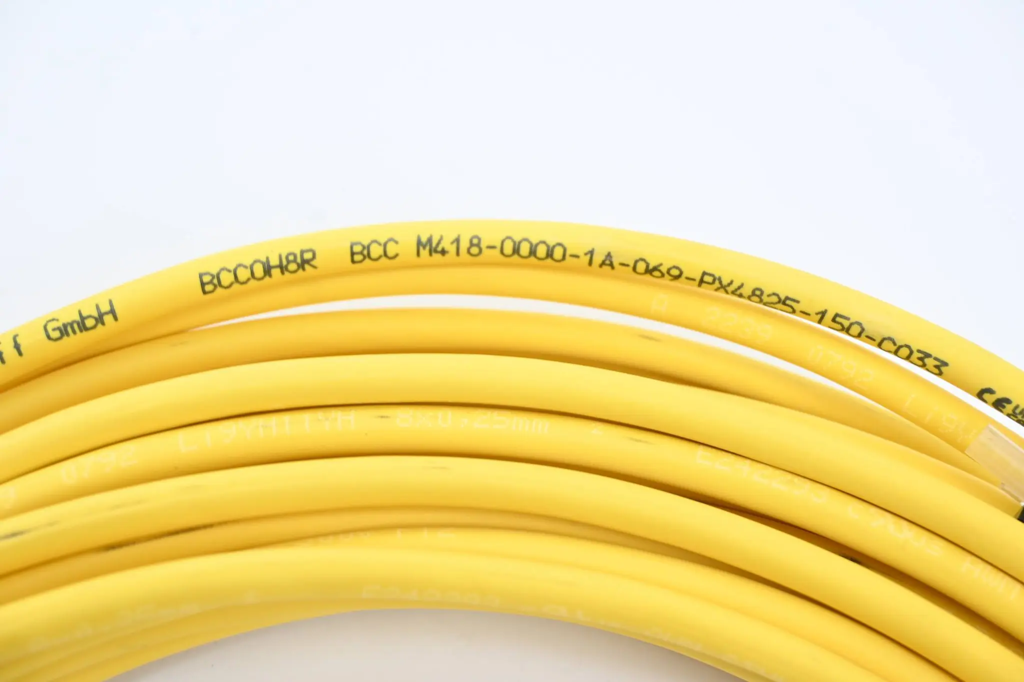 Produktfoto 1 von Balluff Anschlussleitung BCC0H8R ( BCC M418-0000-1A-069-PX4825-150-C033 ) 15,0m