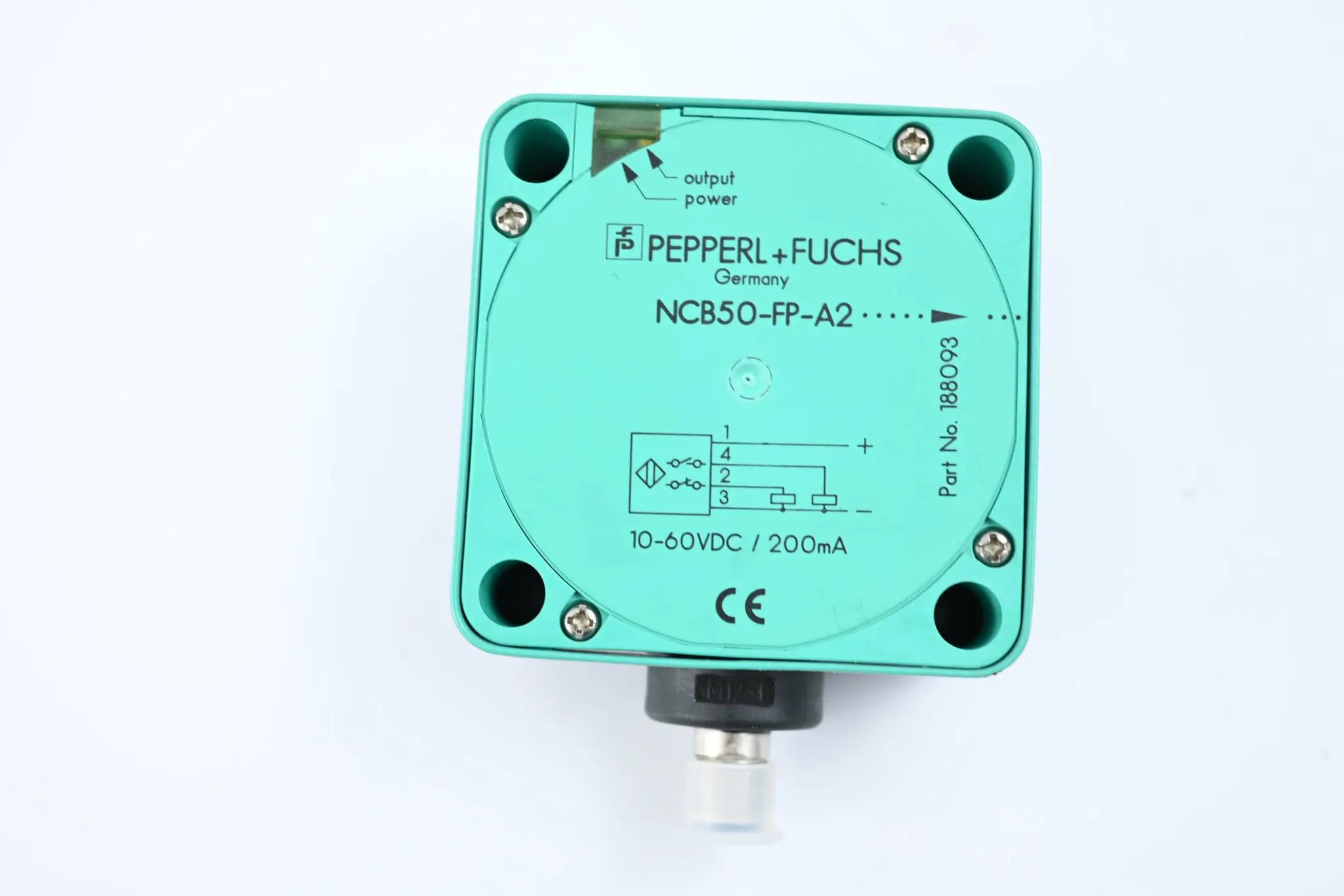 Produktfoto 1 von Pepperl + Fuchs induktiver Sensor NCB50-FP-A2-P1-V1 ( 187487 )