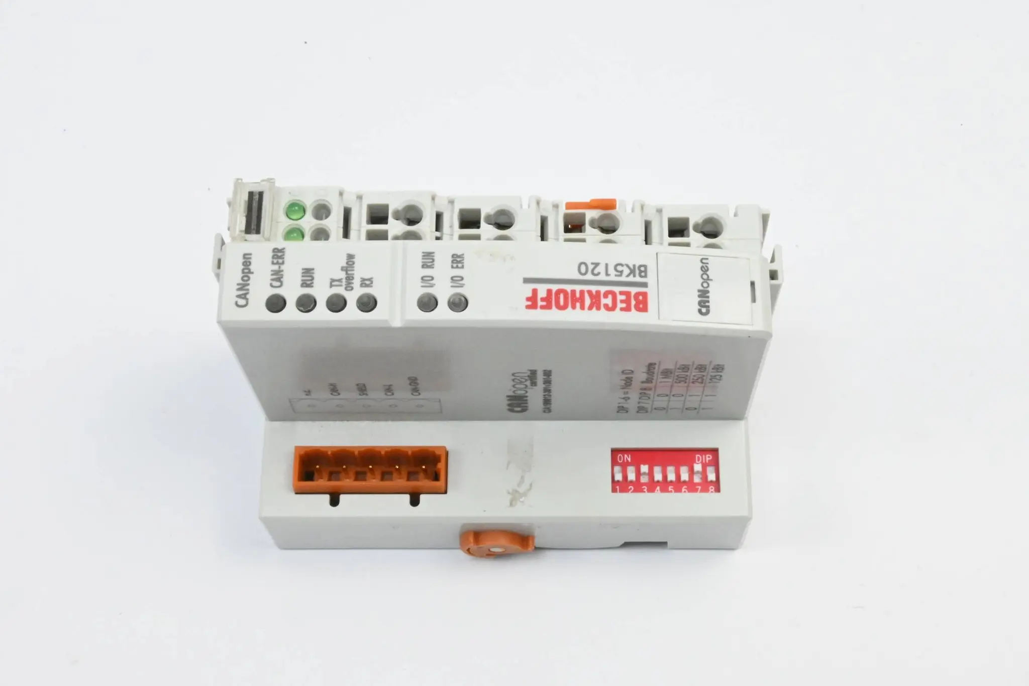 Produktfoto 1 von Beckhoff CANopen-Buskoppler 24 V DC BK5120 ( BK 5120 )