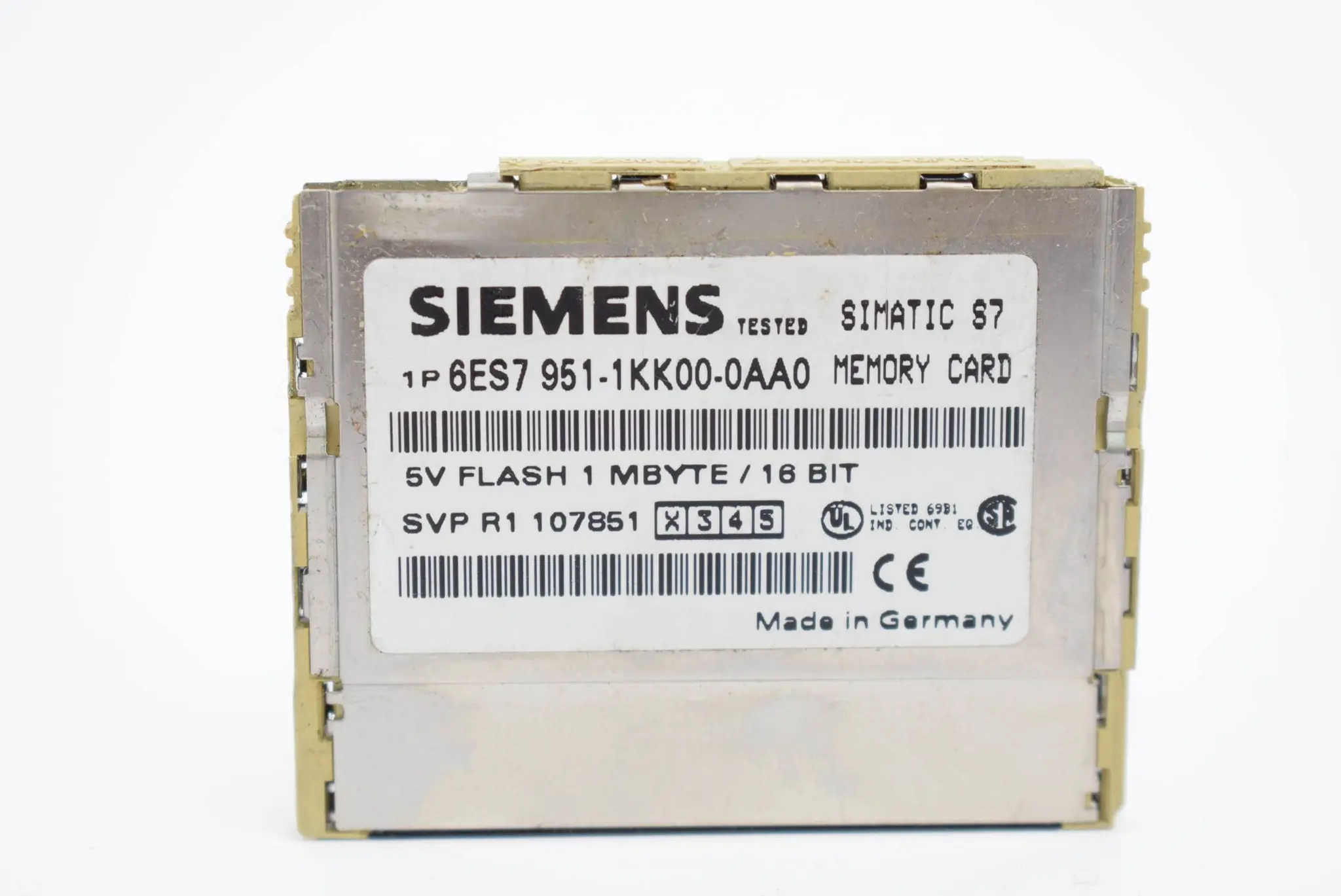 Produktfoto 1 von Siemens simatic S7 6ES7 951-1KK00-0AA0 ( 6ES7951-1KK00-0AA0 )