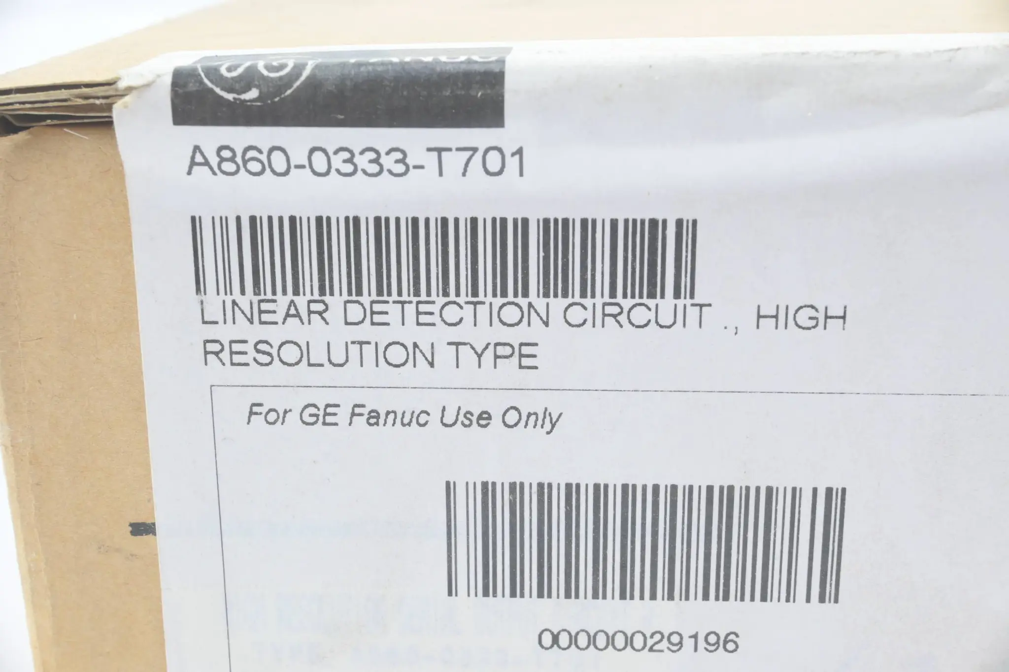 Produktfoto 1 von Fanuc Linear Detection Circuit High Resolution A860-0333-T701