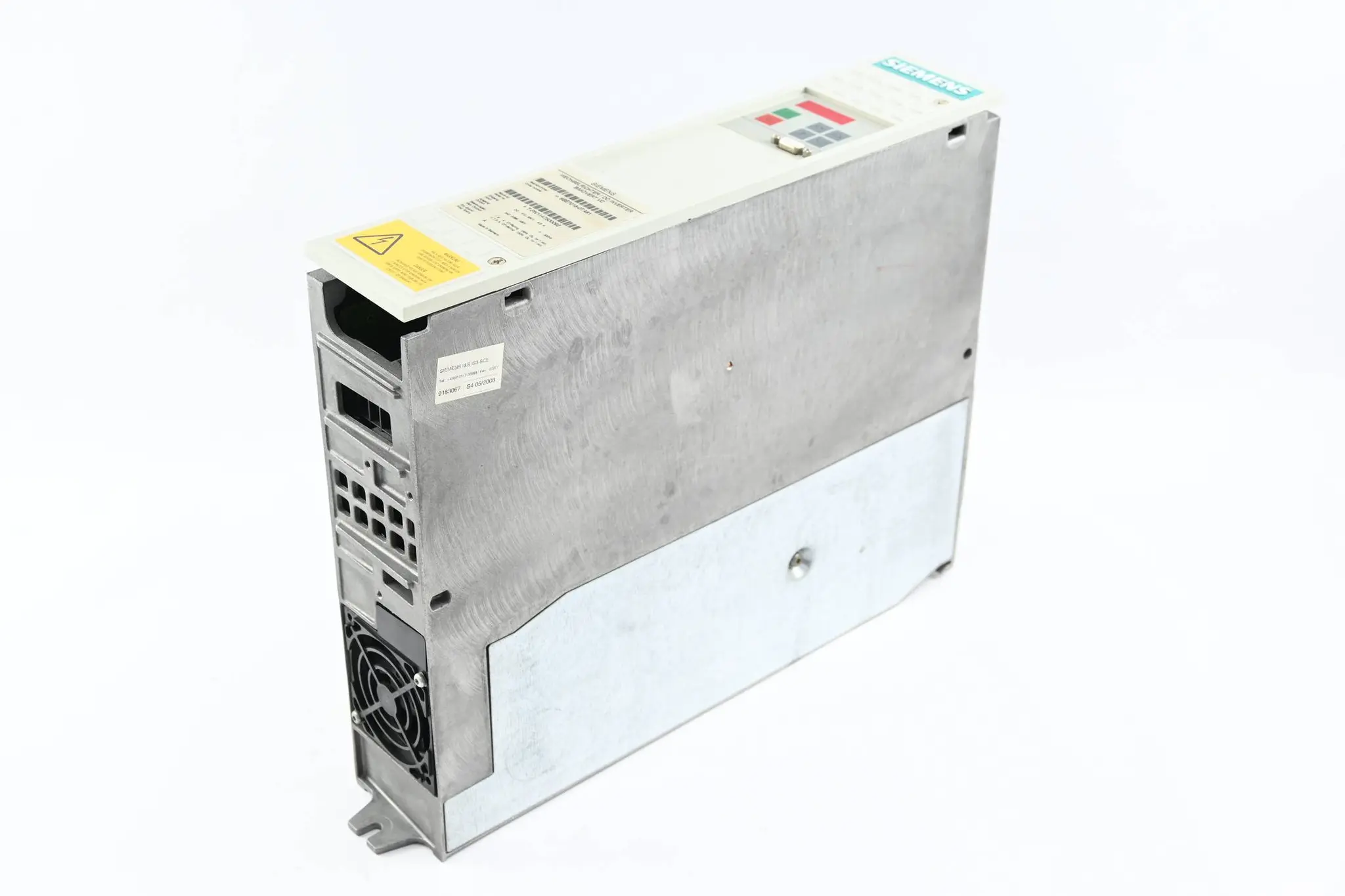 Produktfoto 1 von Siemens Simovert VC Wechselrichter 6SE7018-0TA61 ( 6SE7 018-0TA61 )Ver. A