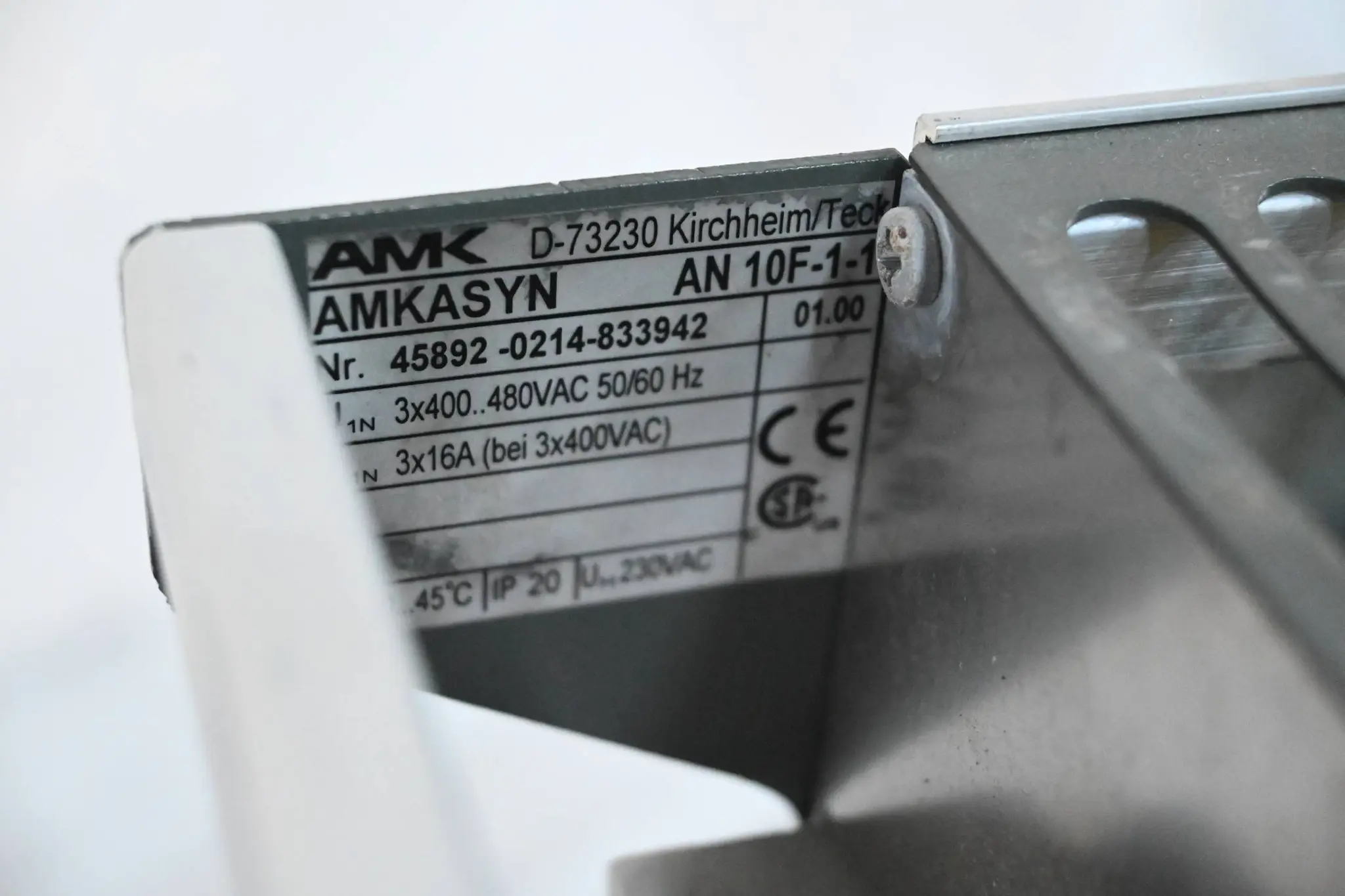 Produktfoto 1 von AMK Teststation AN 10F-1-1 + AZ 10-0-0-1 + AW 2/4-3 + AW 2/4-2 + DV5-2-4A