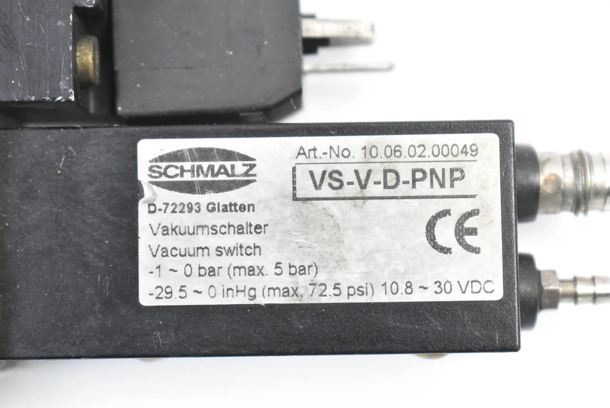 Produktfoto 1 von Schmalz Kompaktejektor SMP30NOASRD-2XM12POTF ( 10.0.02.01254/3 ) + VS-V-D-PNP