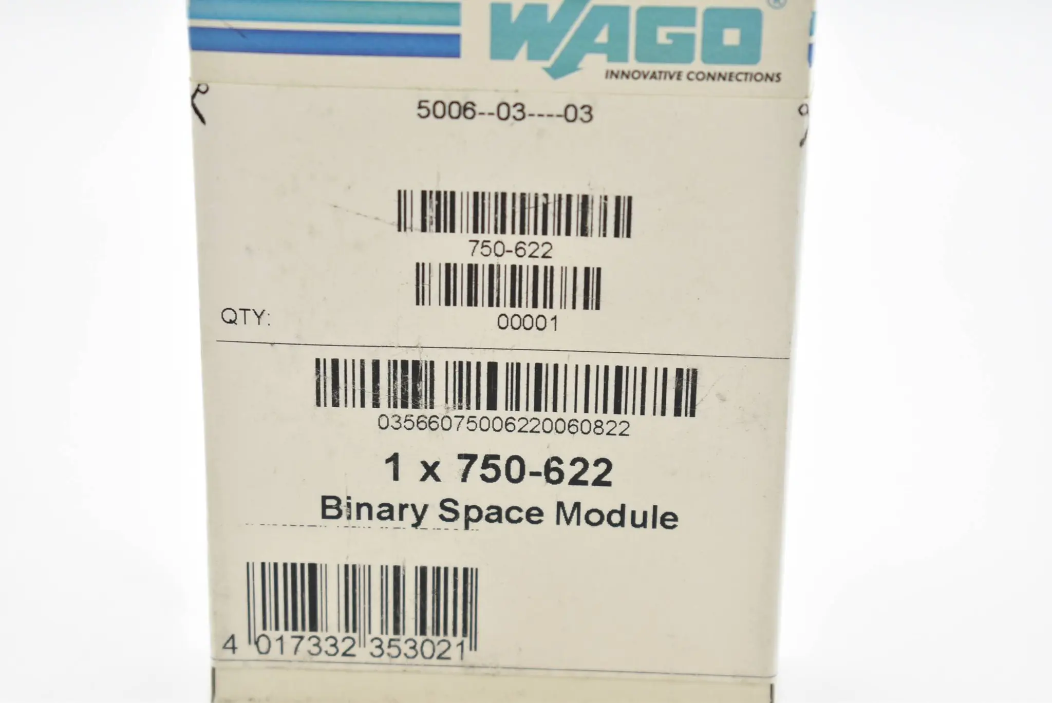 Produktfoto 1 von Wago Binary Space Module 750-622