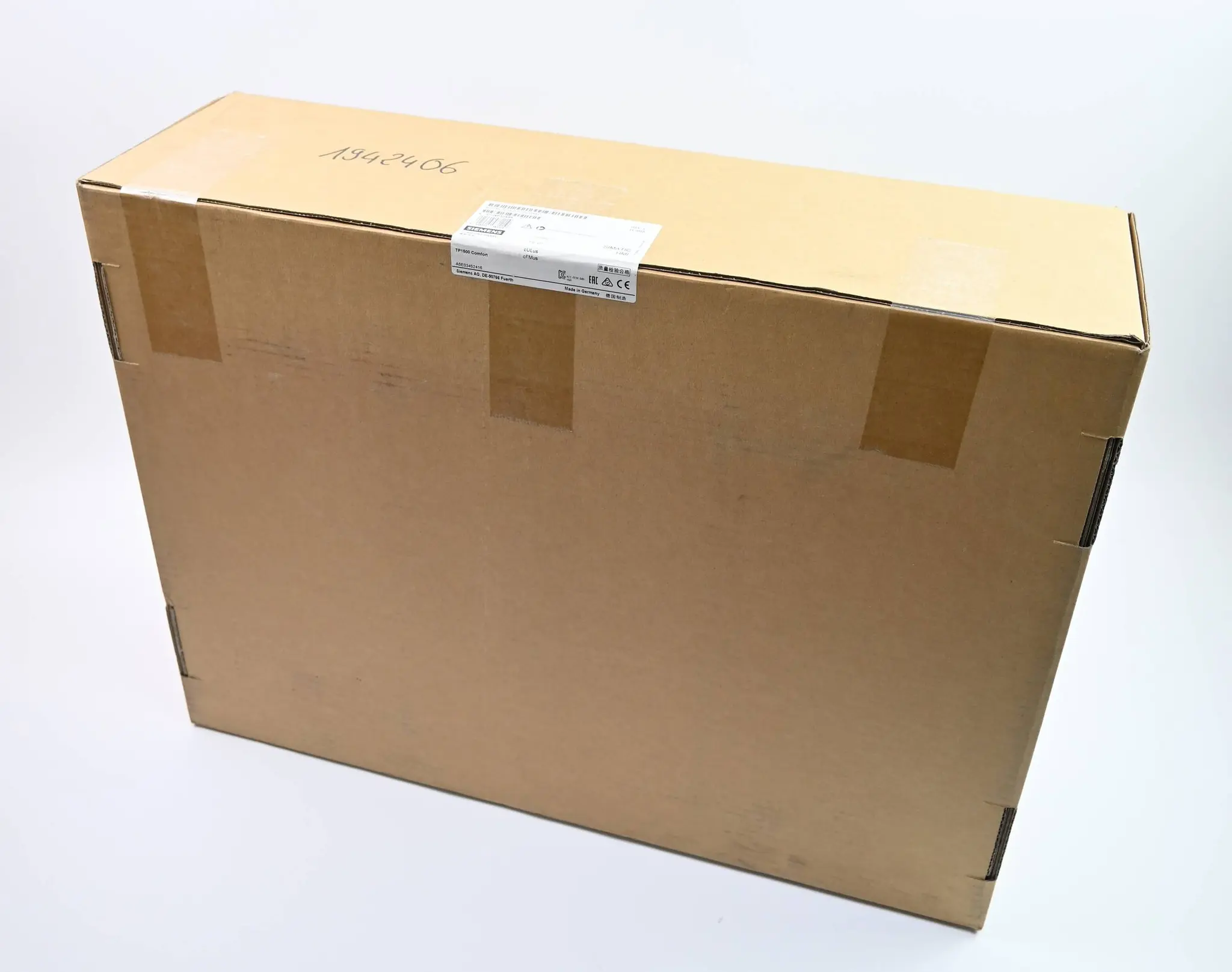 Produktfoto 1 von Siemens simatic HMI TP1500 Comfort 6AV2124-0QC02-0AX0 ( 6AV2 124-0QC02-0AX0 ) E7