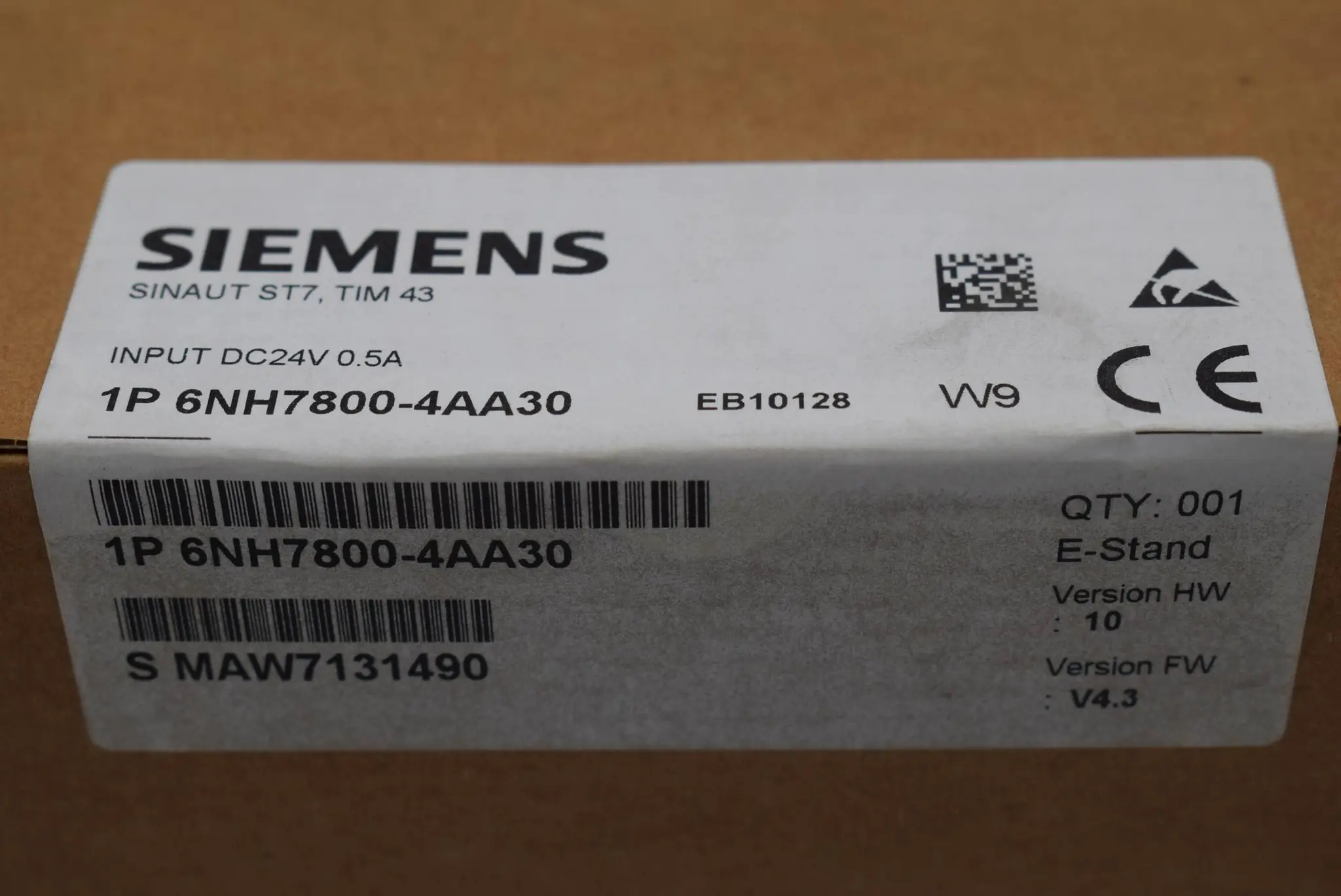 Produktfoto 1 von Siemens sinaut ST7 TIM 43 6NH7800-4AA30 ( 6NH7 800-4AA30 ) V. 10