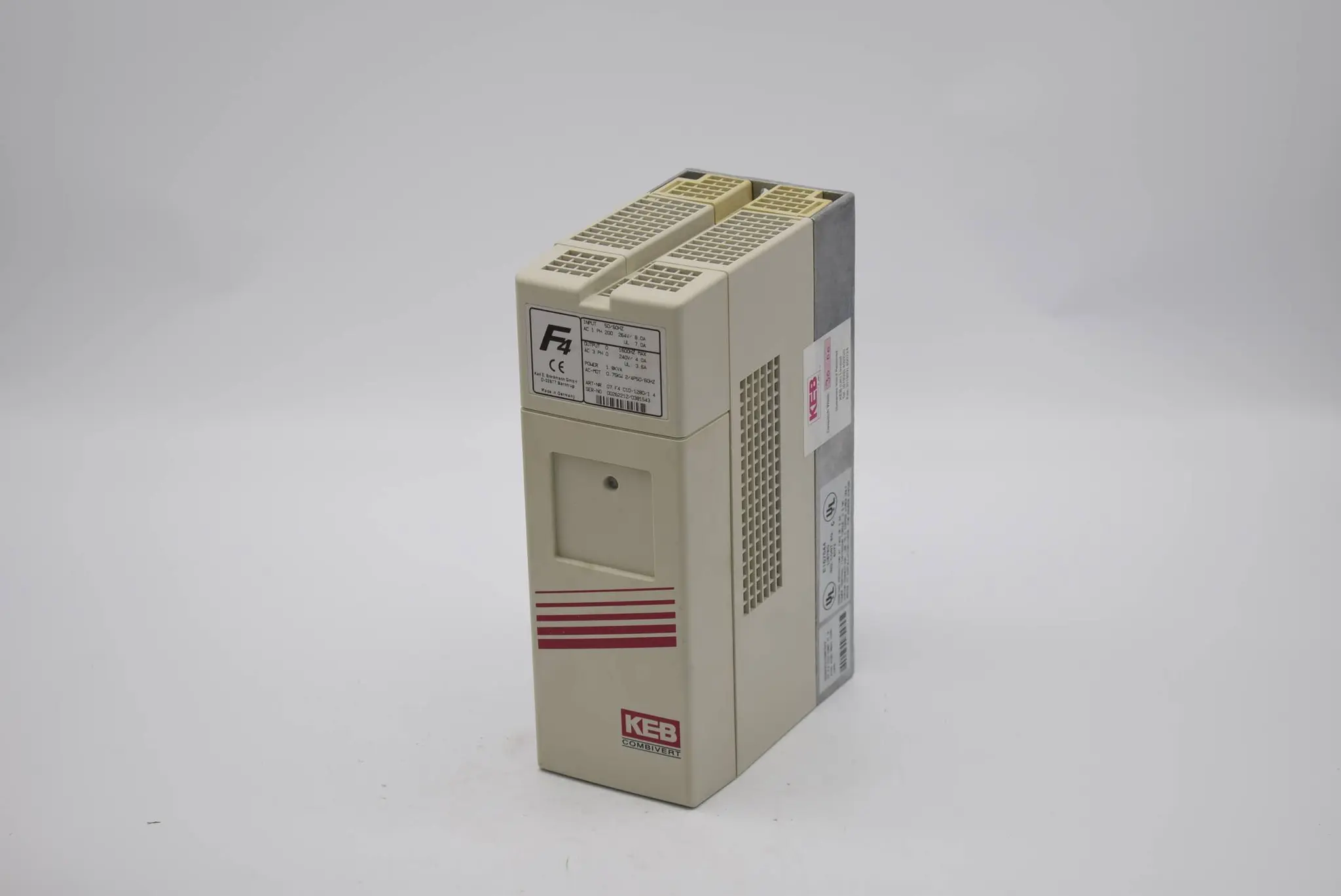 Produktfoto 1 von KEB combivert Frequenzumrichter 07.F4.C3D-1280/1.4