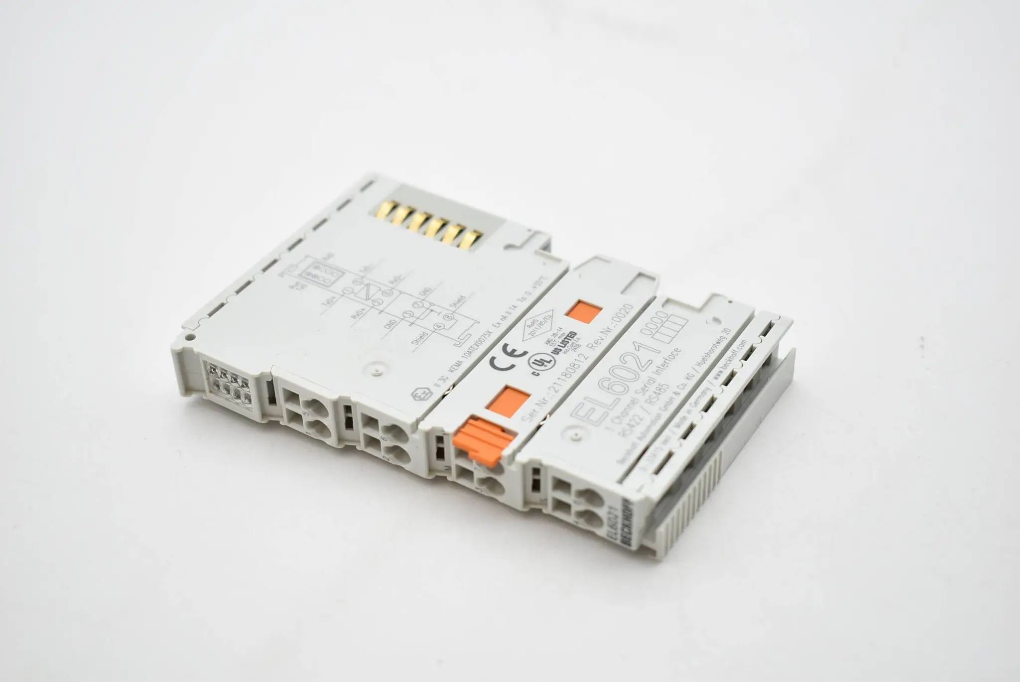 Produktfoto 1 von Beckhoff 1 Channel Serial Interface EL6021 ( EL 6021 )