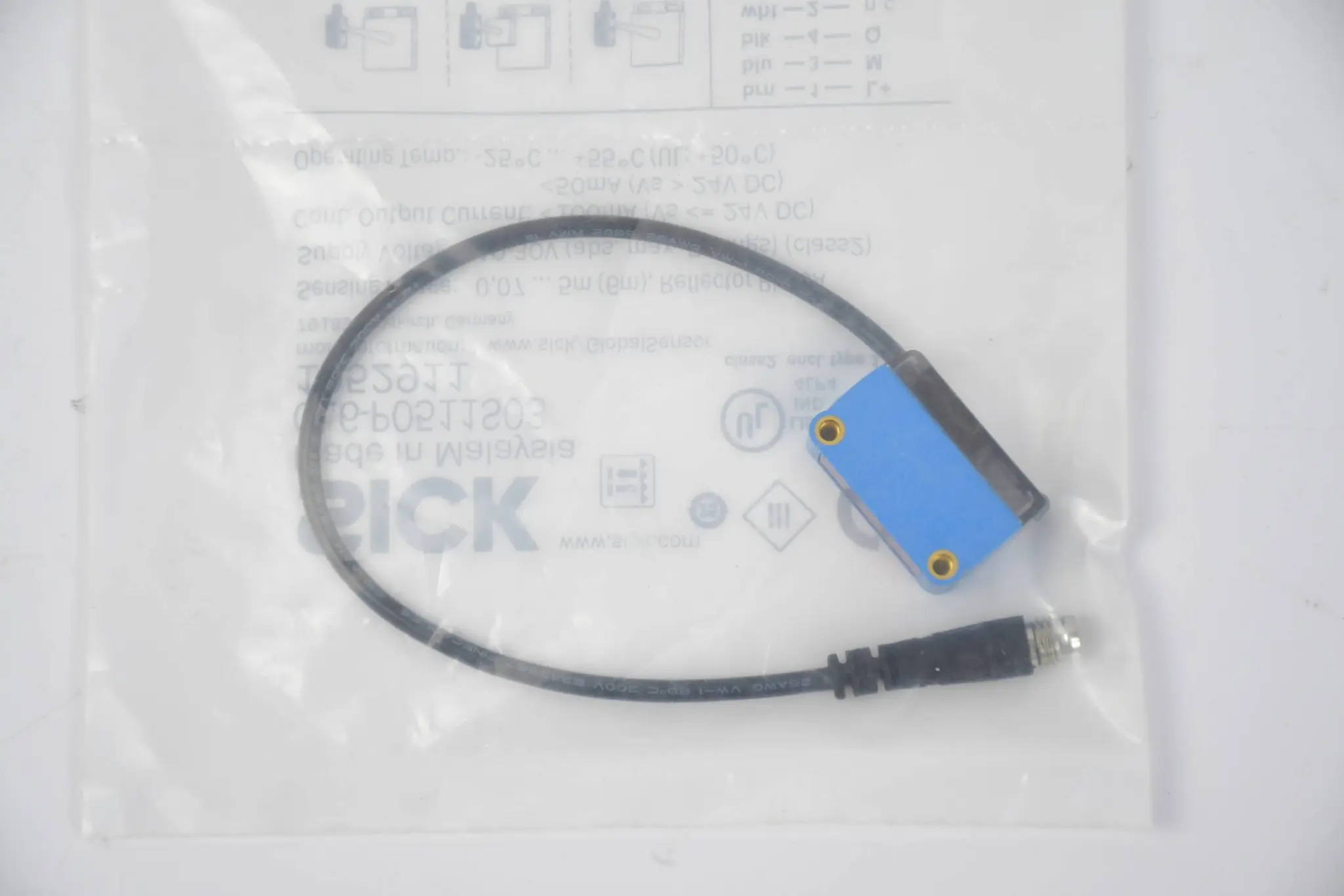 Produktfoto 1 von Sick Miniatur Lichtschranke GL6-P0511S03 ( 1052911 )