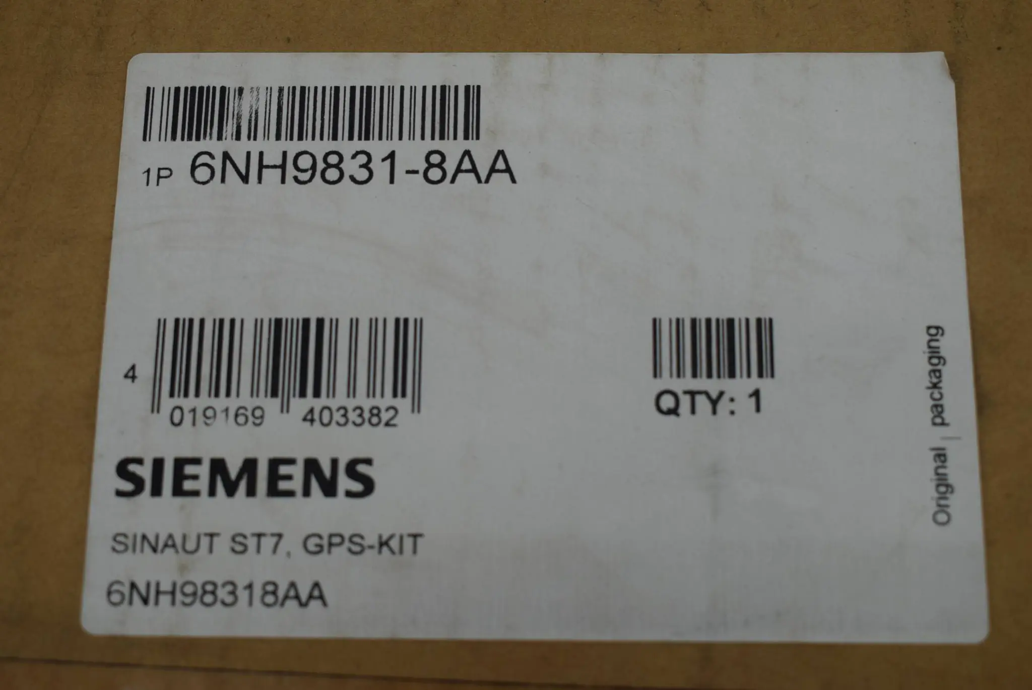 Produktfoto 1 von Siemens sinaut ST7 GPS-Kit 6NH9831-8AA ( 6NH9 831-8AA )