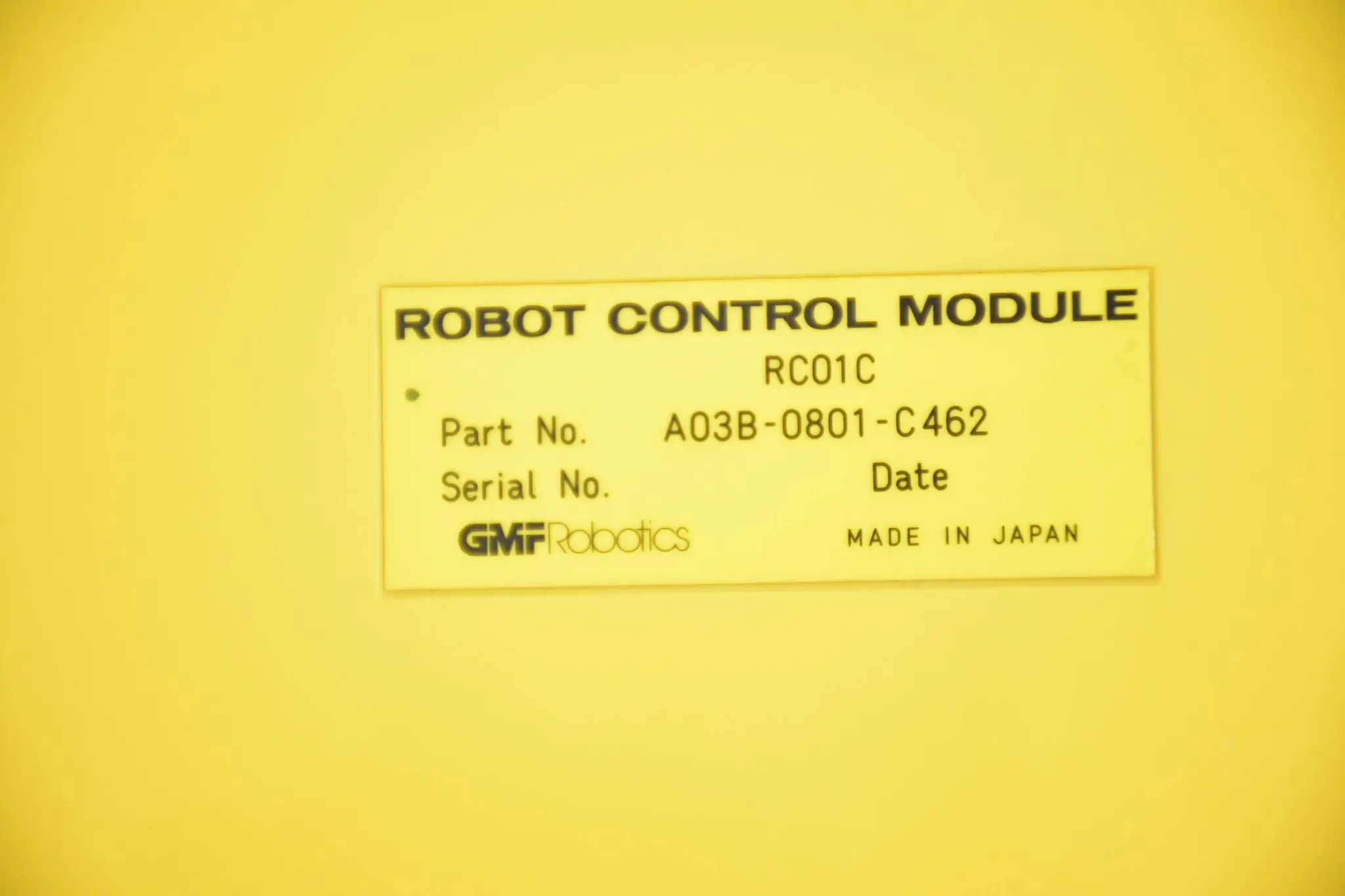 Produktfoto 1 von Fanuc LTD. Robotersteuermodul RC01C A03B-0801-C462