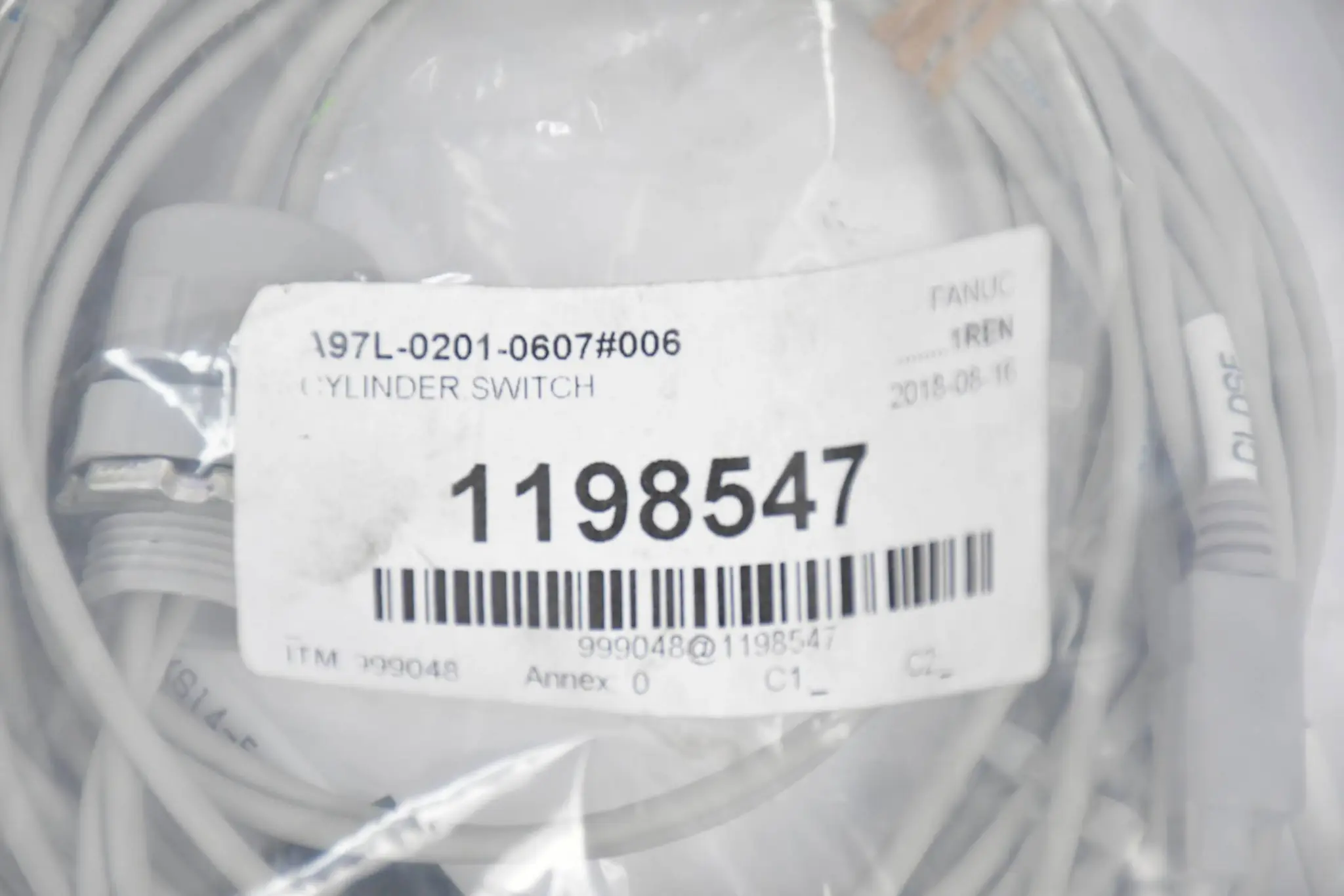 Produktfoto 1 von Fanuc LTD. Zylinderschalter A97L-0201-0607#006
