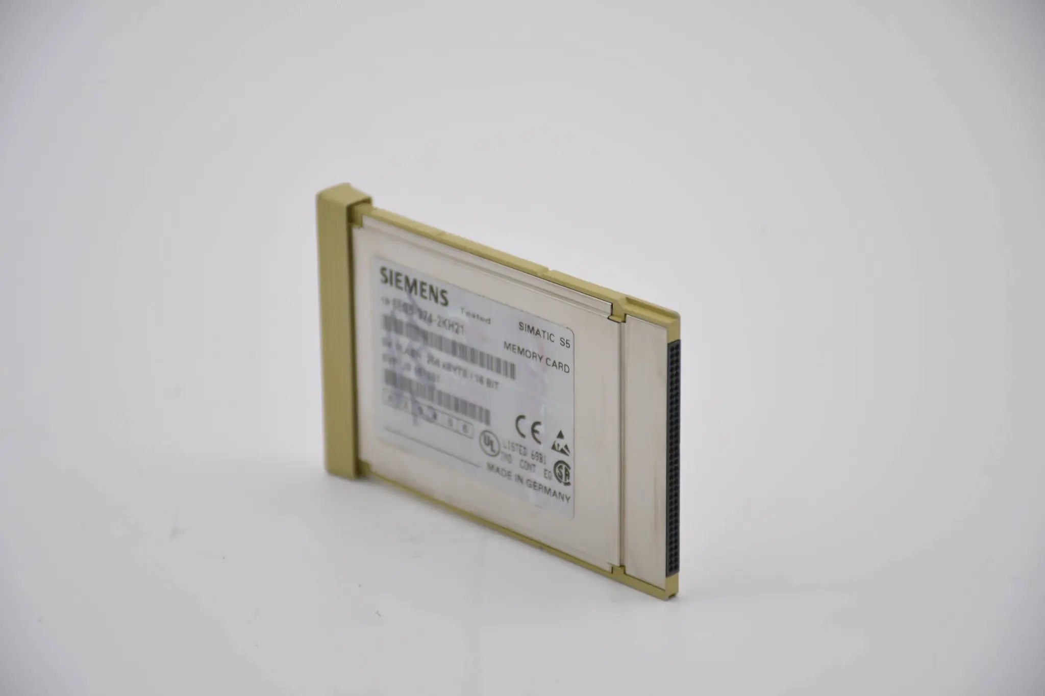 Produktfoto 1 von Siemens simatic S5 Memory Card 256kB 6ES5374-2KH21 ( 6ES5 374-2KH21 )