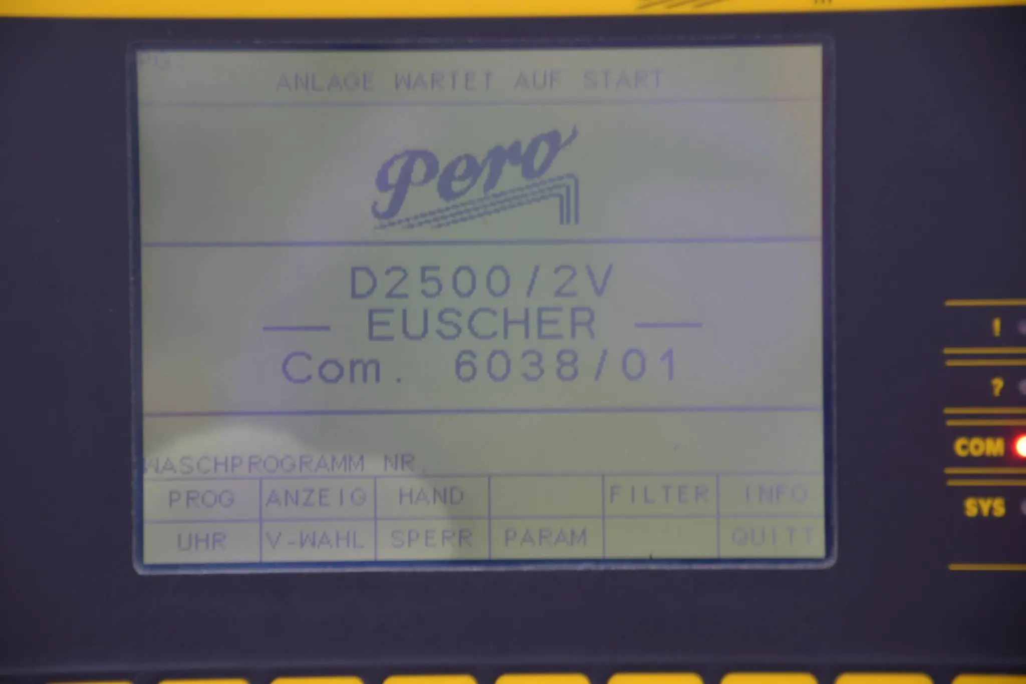 Produktfoto 1 von Lauer PCS 950 Bedienpanel topline midi 950.000.5 130695 ( 950.103.0 14.04.00 )