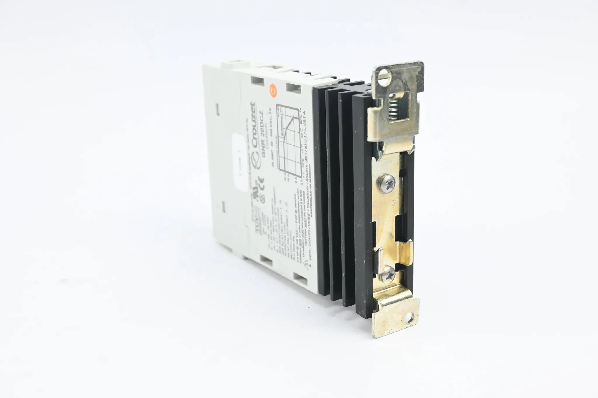 Produktfoto 1 von Crouzet Halbleiterrelais GNR 20DCZ ( GNR20DCZ )