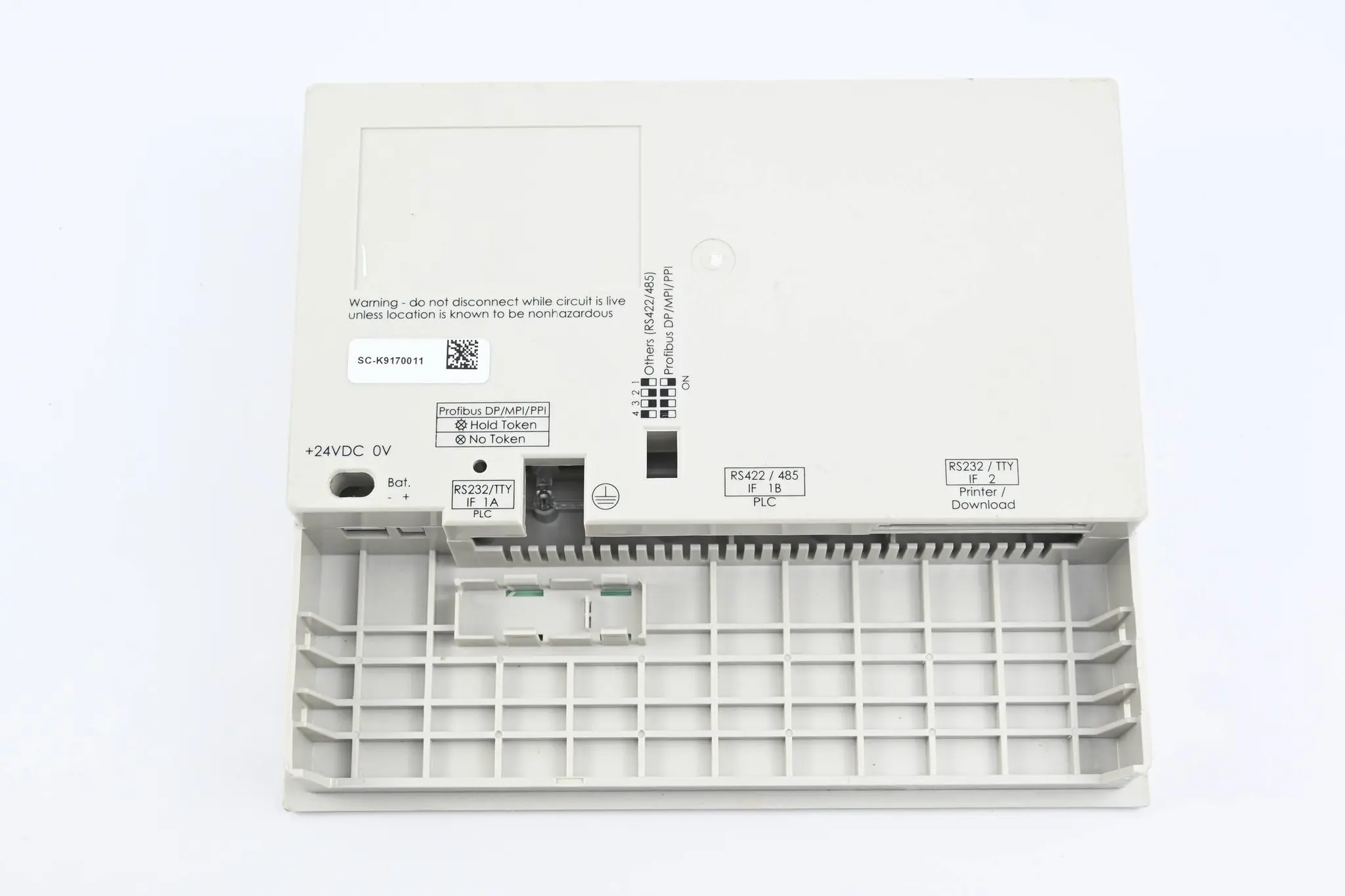 Produktfoto 1 von SIEMENS Ersatz Front + Backcover Panel für OP17 OP17-PP ( 6AV3617-1JC00 ) Zustand B