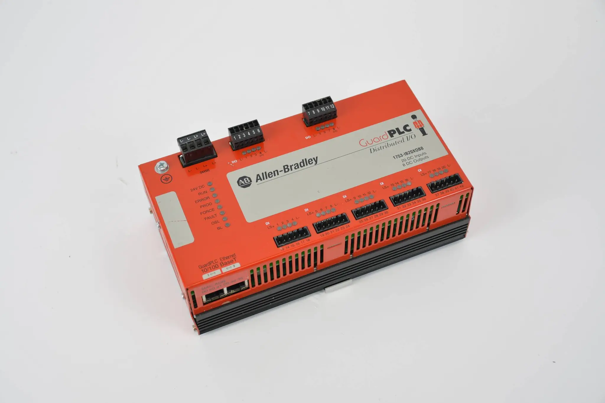 Produktfoto 1 von Allen-Bradley GuardPLC Digital Combo Module 1753-IB20XOB8 Rev A