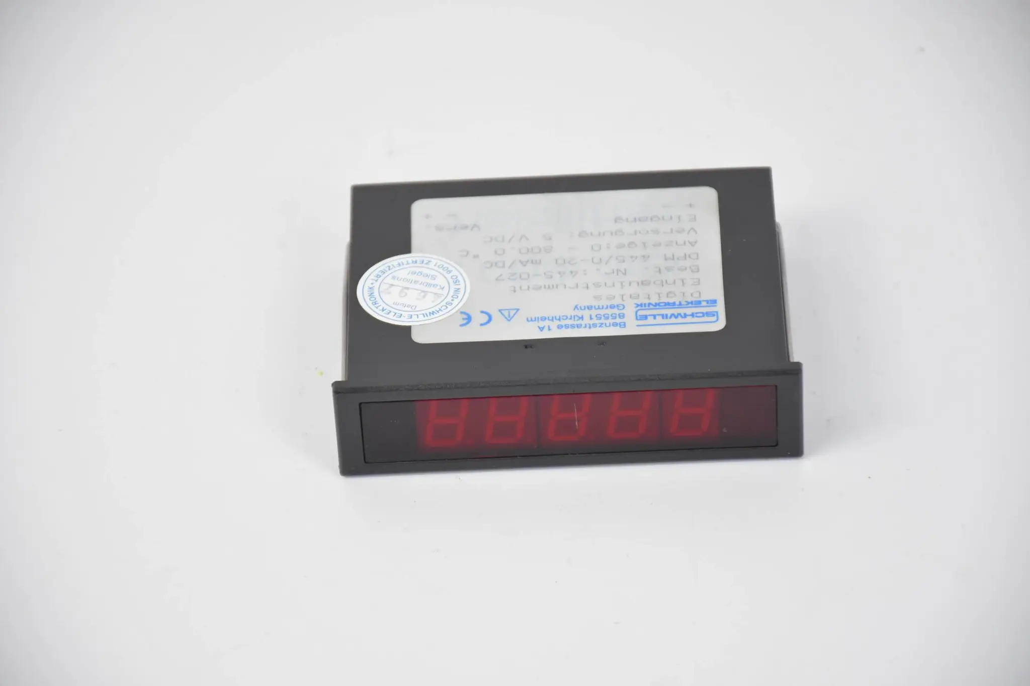 Produktfoto 1 von Schwille Elektronik Digitales Einbauinstrument DPM 445 ( 445-027 )