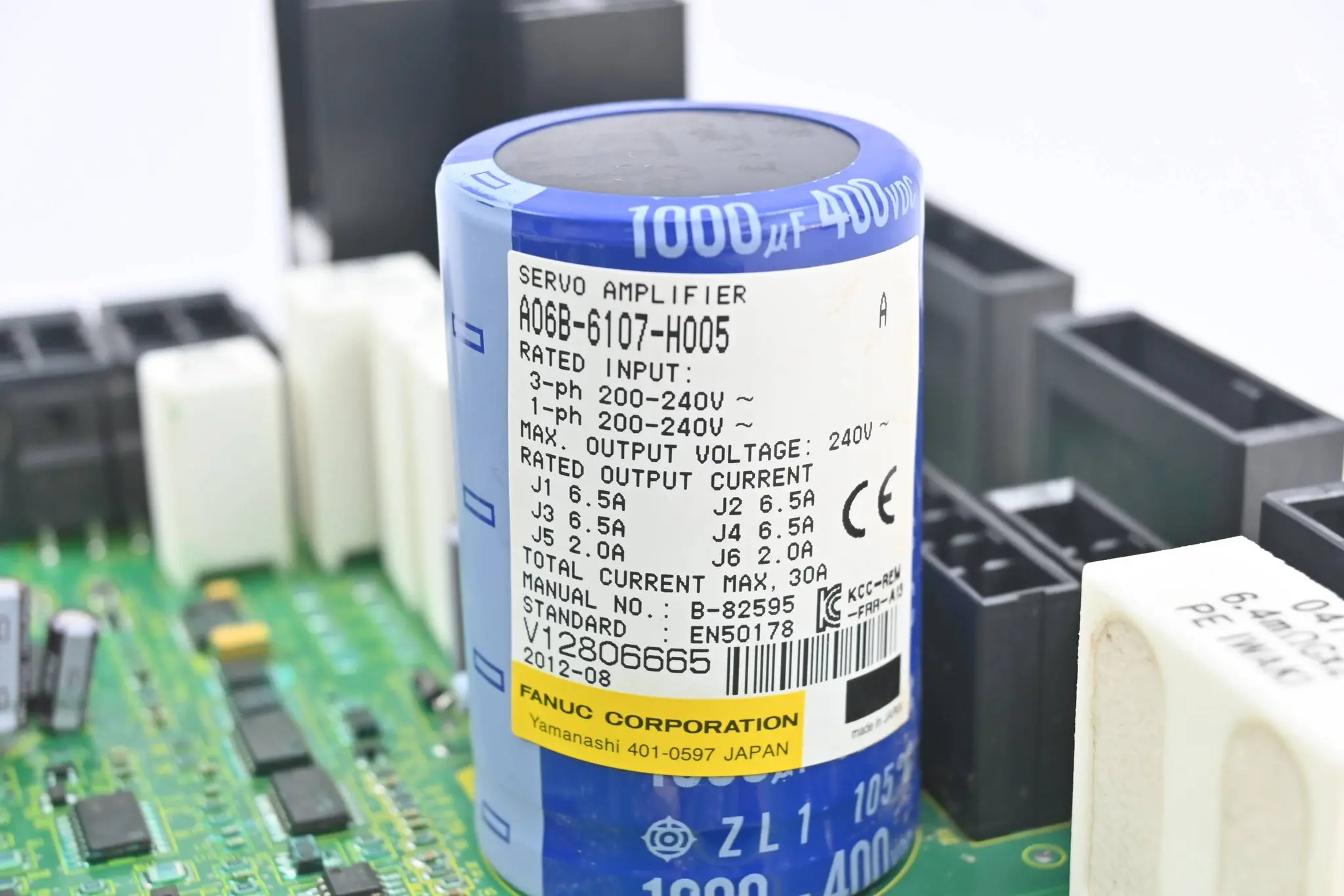 Produktfoto 1 von Fanuc LTD. Servo Amplifier A06B-6107-H005