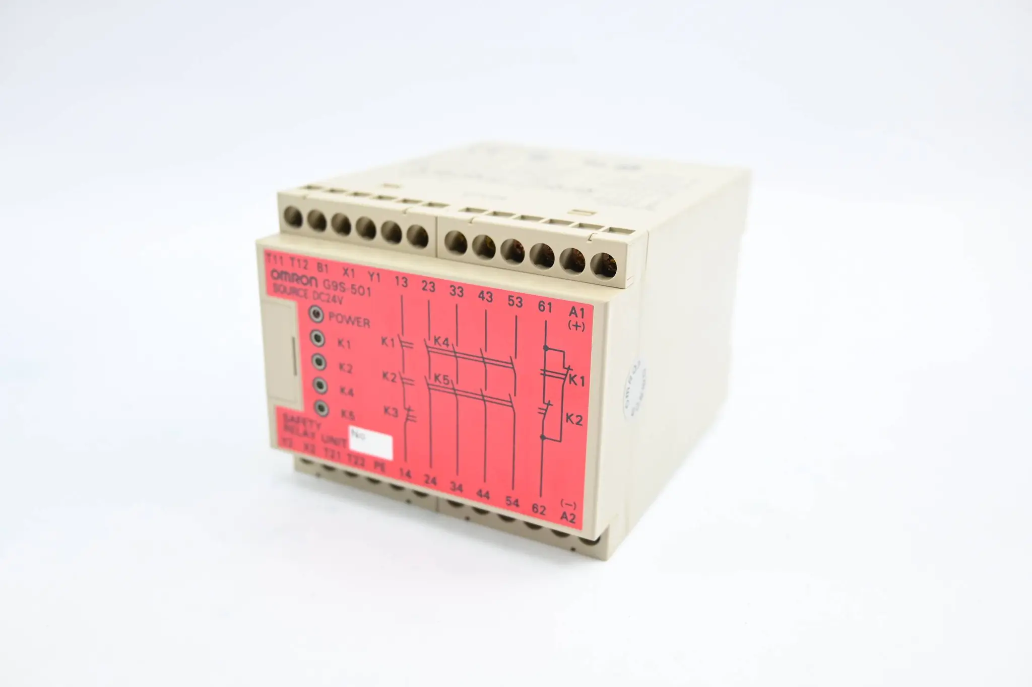 Produktfoto 1 von Omron Sicherheitsrelais 24VDC ( G9S-501 )