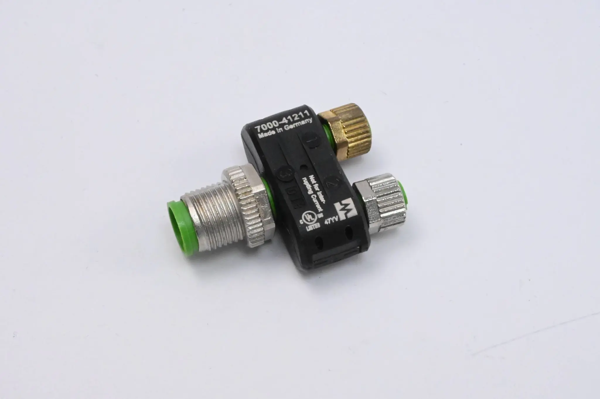 Produktfoto 1 von Murr Elektronik T-Stück SlimLine M12/2xM8 ( 7000-41211-0000000 )