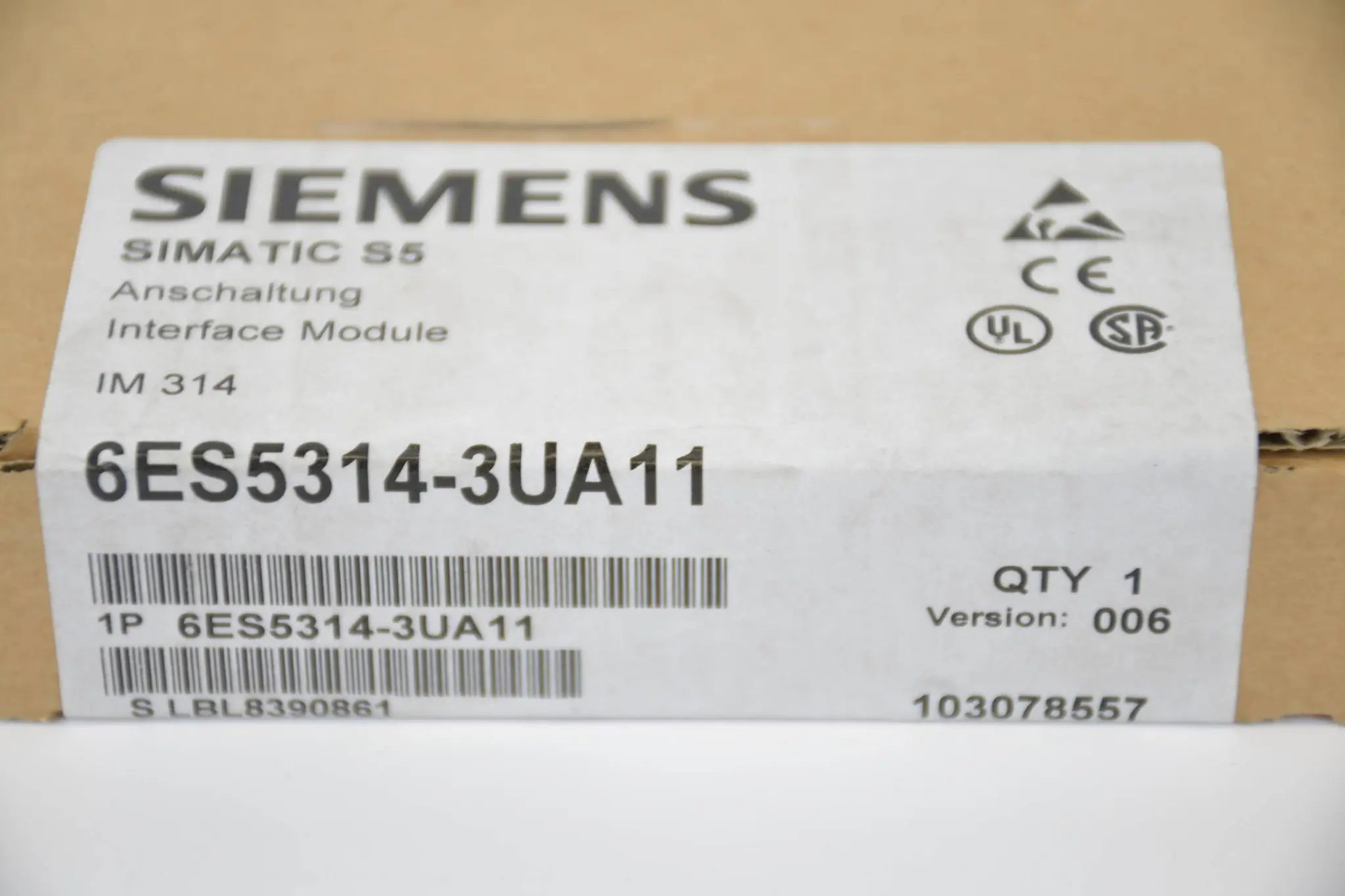 Produktfoto 1 von Siemens simatic S5 Anschaltung IM 314 6ES5314-3UA11 ( 6ES5 314-3UA11 )