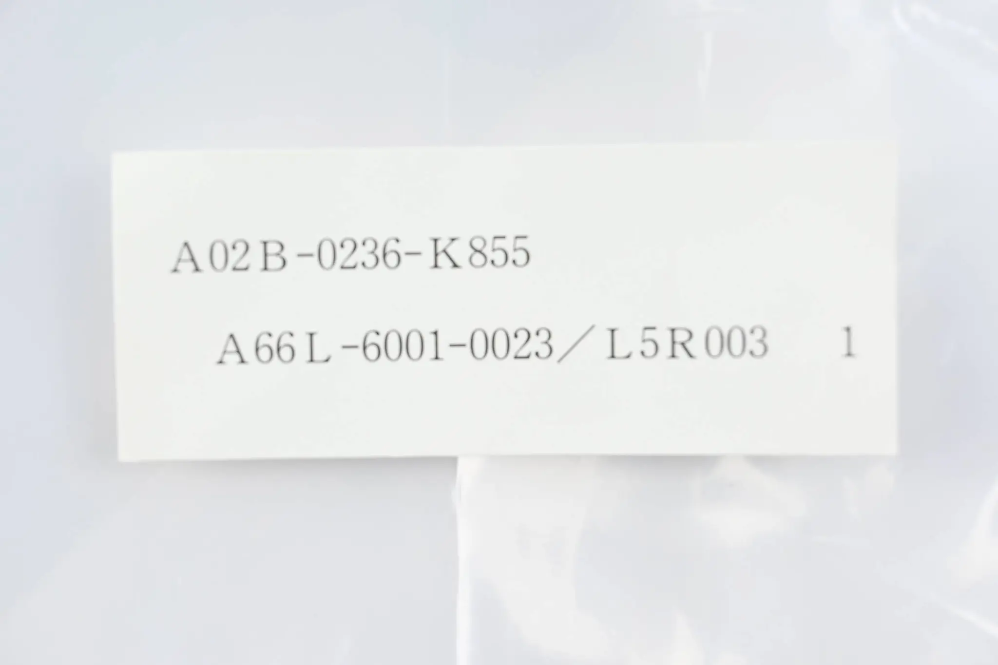 Produktfoto 1 von Fanuc Optisches Kabel 5m A02B-0236-K855 ( A66L-6001-0023 / L5R003 )