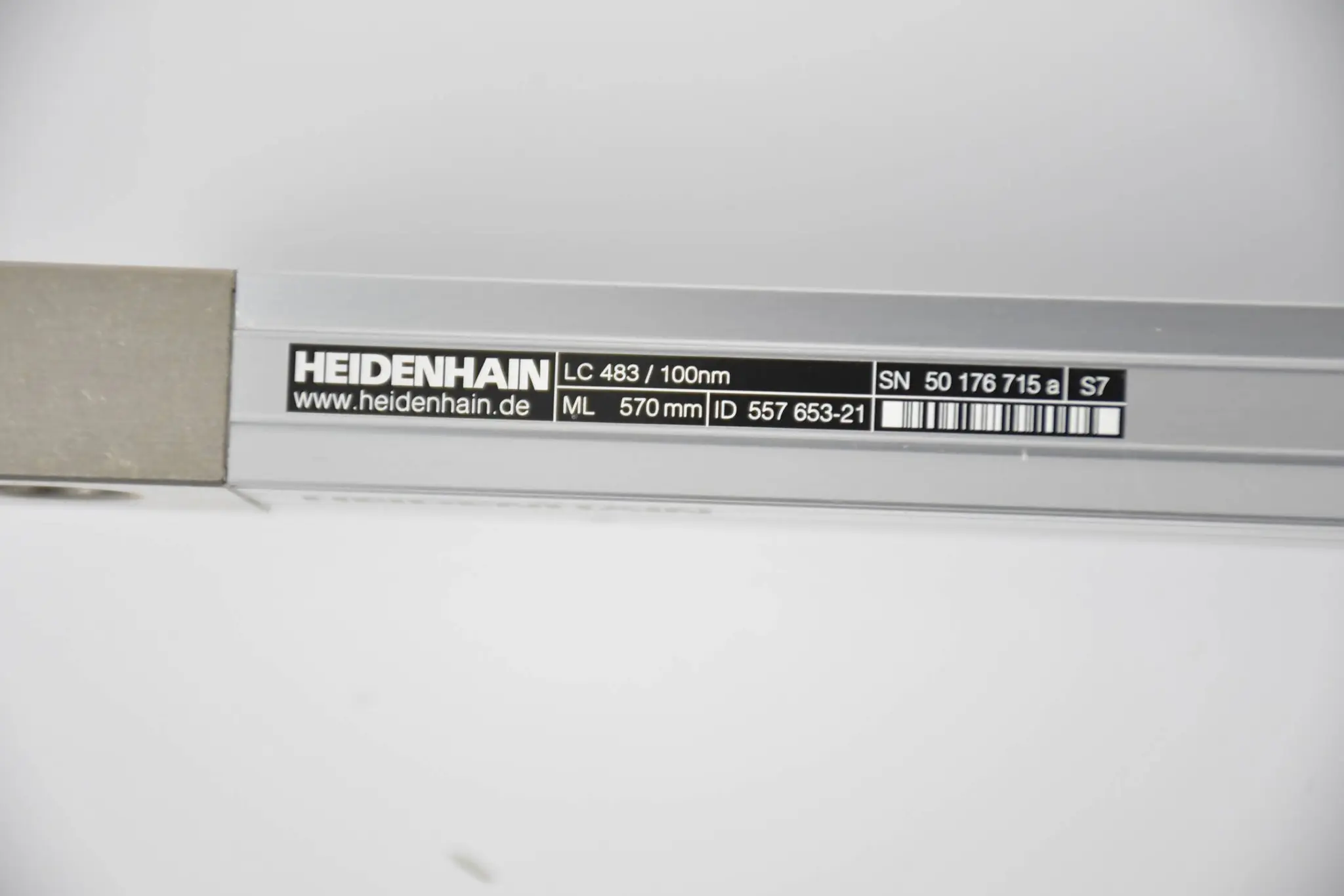Produktfoto 1 von Heidenhain Längenmessgerät LC 483 / 100 nm 557 653-21 inkl AE LC 4x3 575-669-09