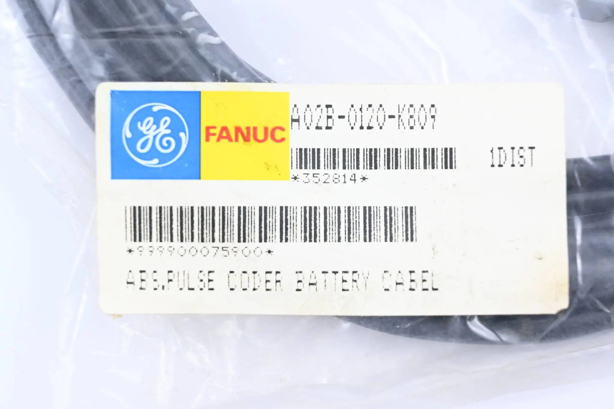 Produktfoto 1 von Fanuc ABS Pulse Coder Battery Cable A02B-0120-K809