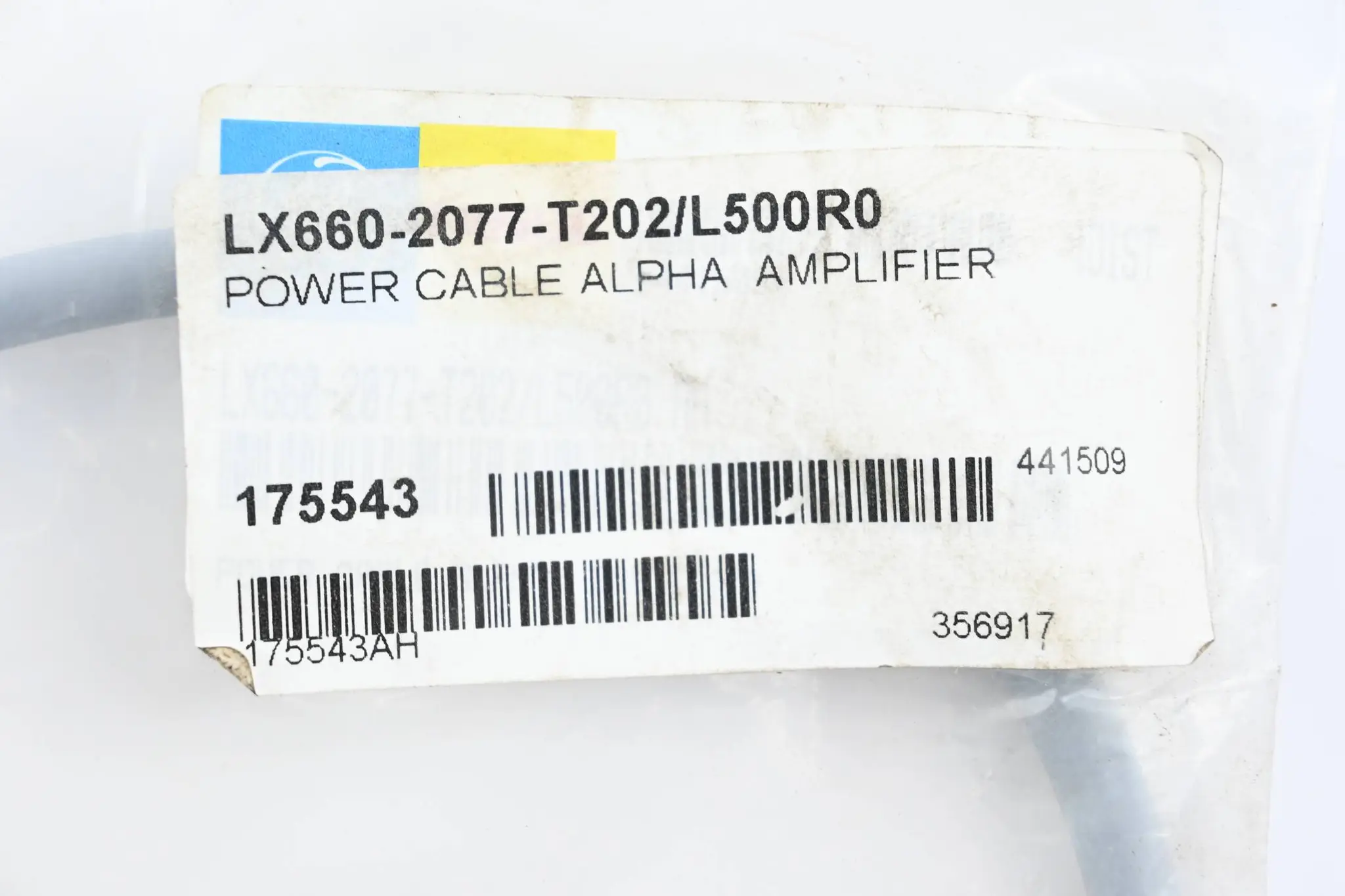 Produktfoto 1 von Fanuc Power Cable Alpha Amplifier LX660-2077-T202/L500R0
