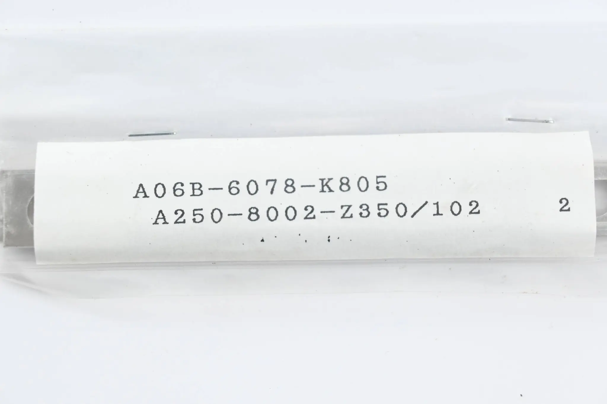 Produktfoto 1 von Fanuc Sammelschiene 2 Stück A06B-6078-K805 ( A250-8002-Z350/102 )