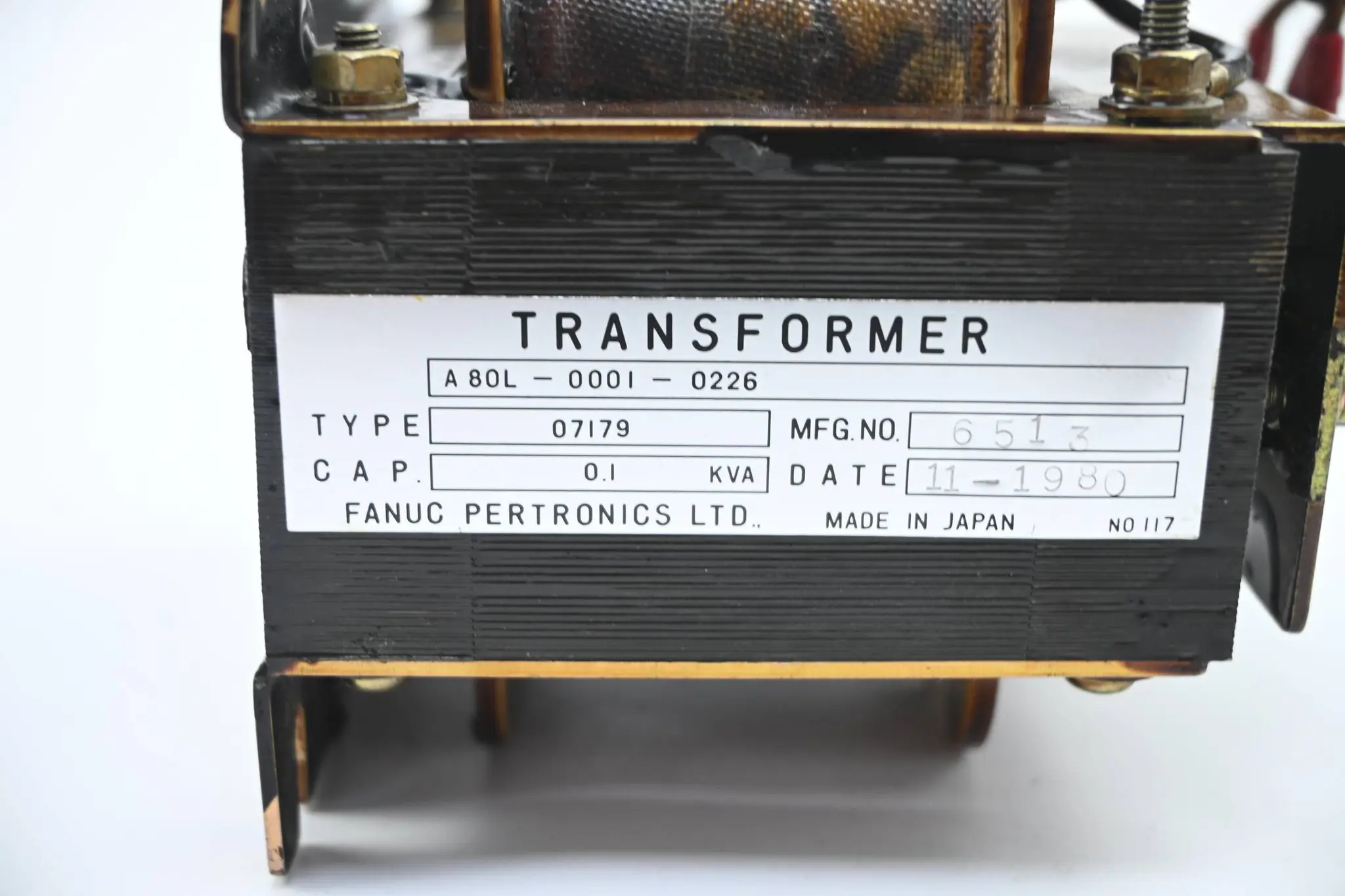Produktfoto 1 von Fanuc Transformator A80L-0001-0226